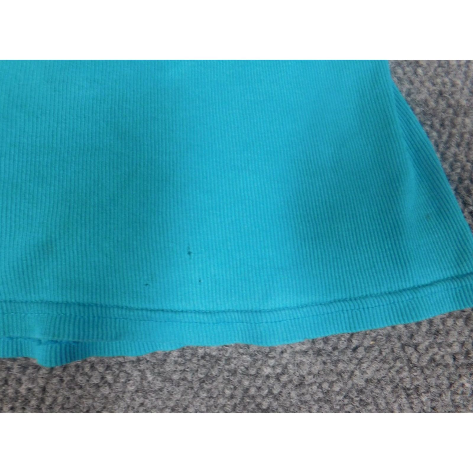 Old Navy Old Navy Womens Shirt Tank M Blue Casual Sleeveless Crew Neck Pullover Cotton Basic, Regular, Stretch Size M / US 6-8 / IT 42-44 - 7 Thumbnail