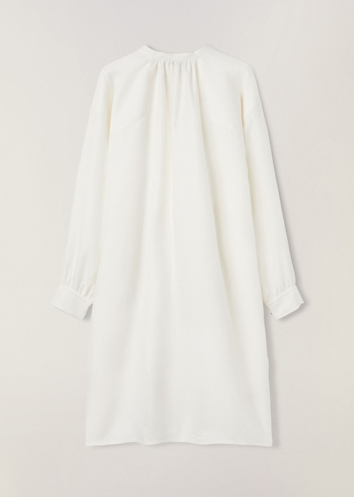 Loro Piana o1srvl11e0824 Livien Breeze Midi Dress in White Size XL / US 12-14 / IT 48-50 - 2 Thumbnail