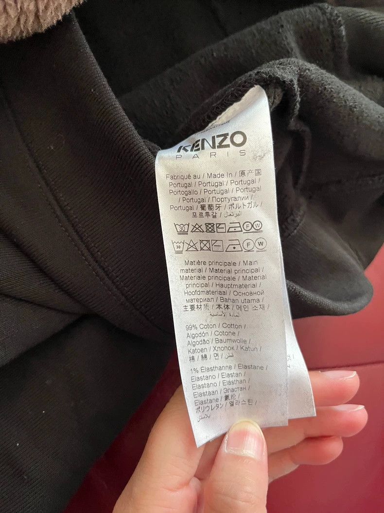Kenzo KENZO Men's black hoodie Size US L / EU 52-54 / 3 - 6 Thumbnail