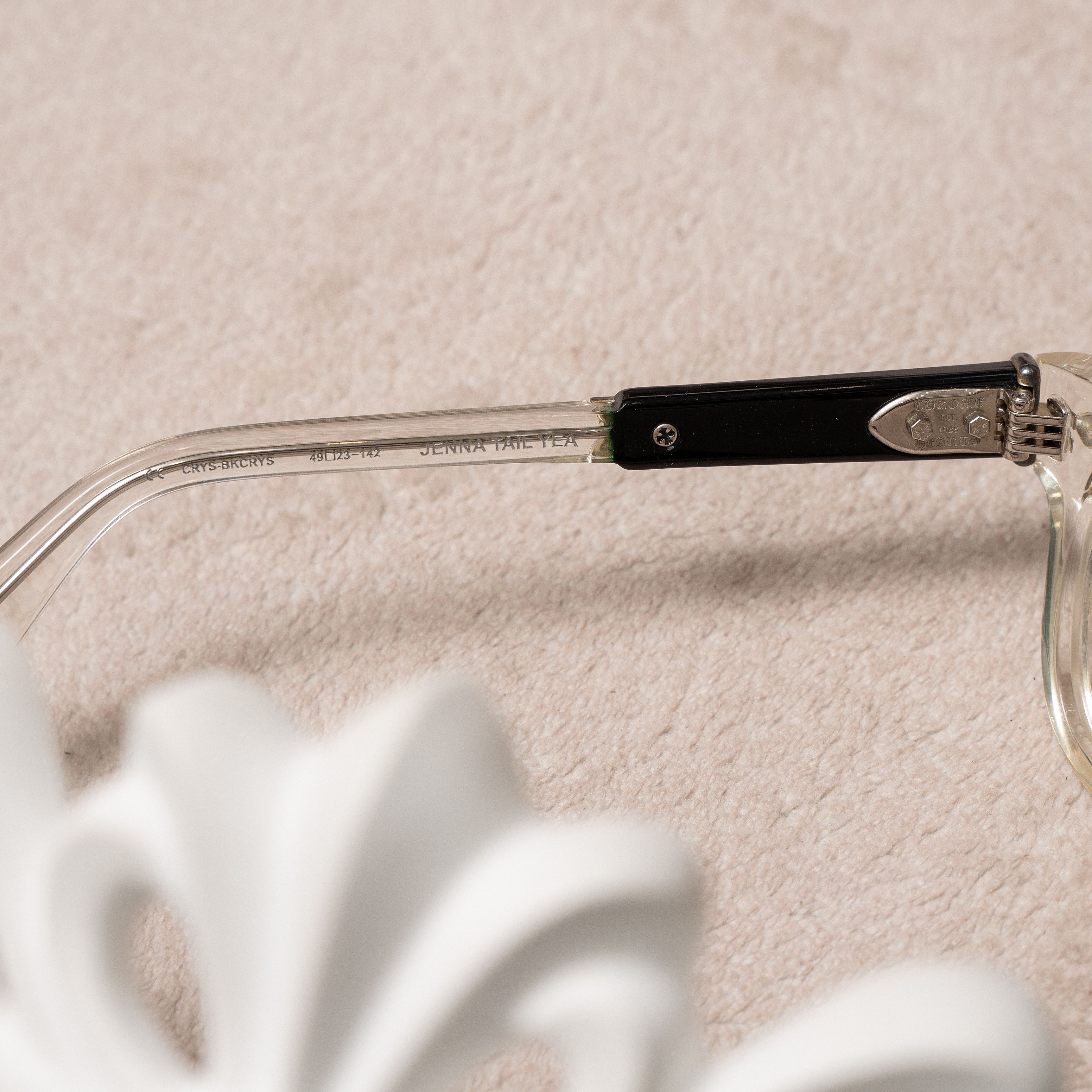 Chrome Hearts Chrome Hearts Jenna Tail Yea Glasses Size ONE SIZE - 6 Thumbnail