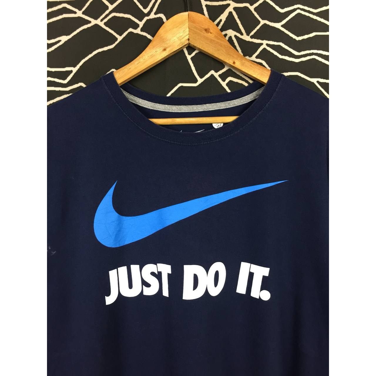 Nike Nike Just Do It Big Logo Regular Fit Tee Size XL Size US XL / EU 56 / 4 - 3 Thumbnail