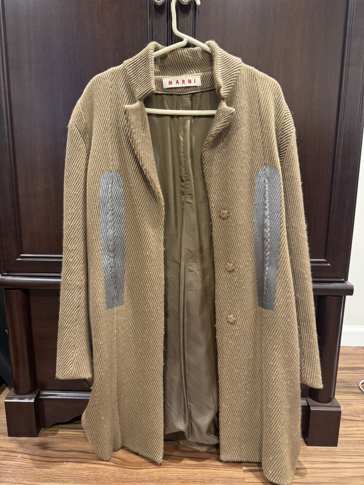 Marni A/W2010 Wool Corduroy Coat Size US S / EU 44-46 / 1 - 1 Thumbnail