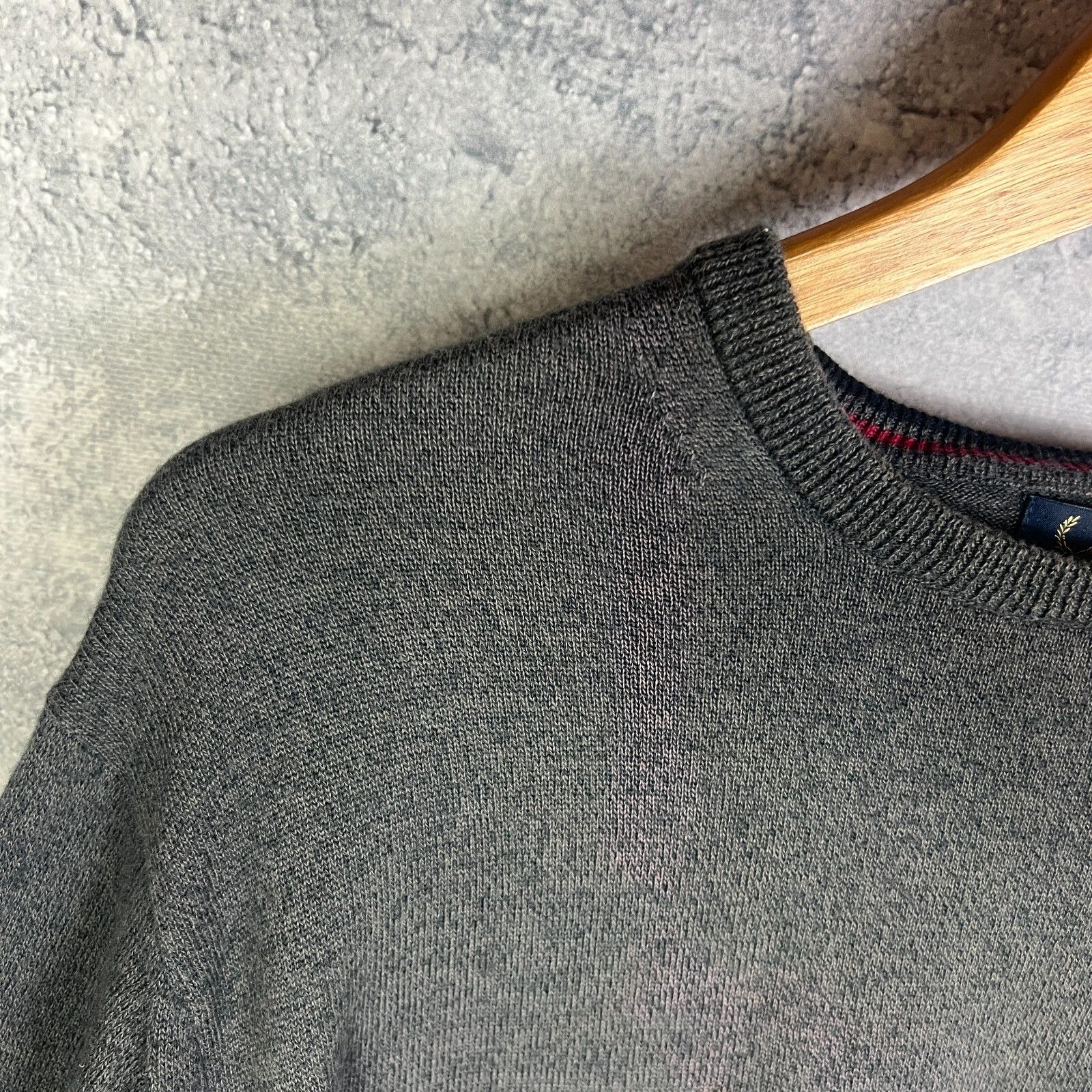 Fred Perry Fred Perry Sweater Men's Size XL Gray Long Sleeve ` Size US XL / EU 56 / 4 - 8 Thumbnail