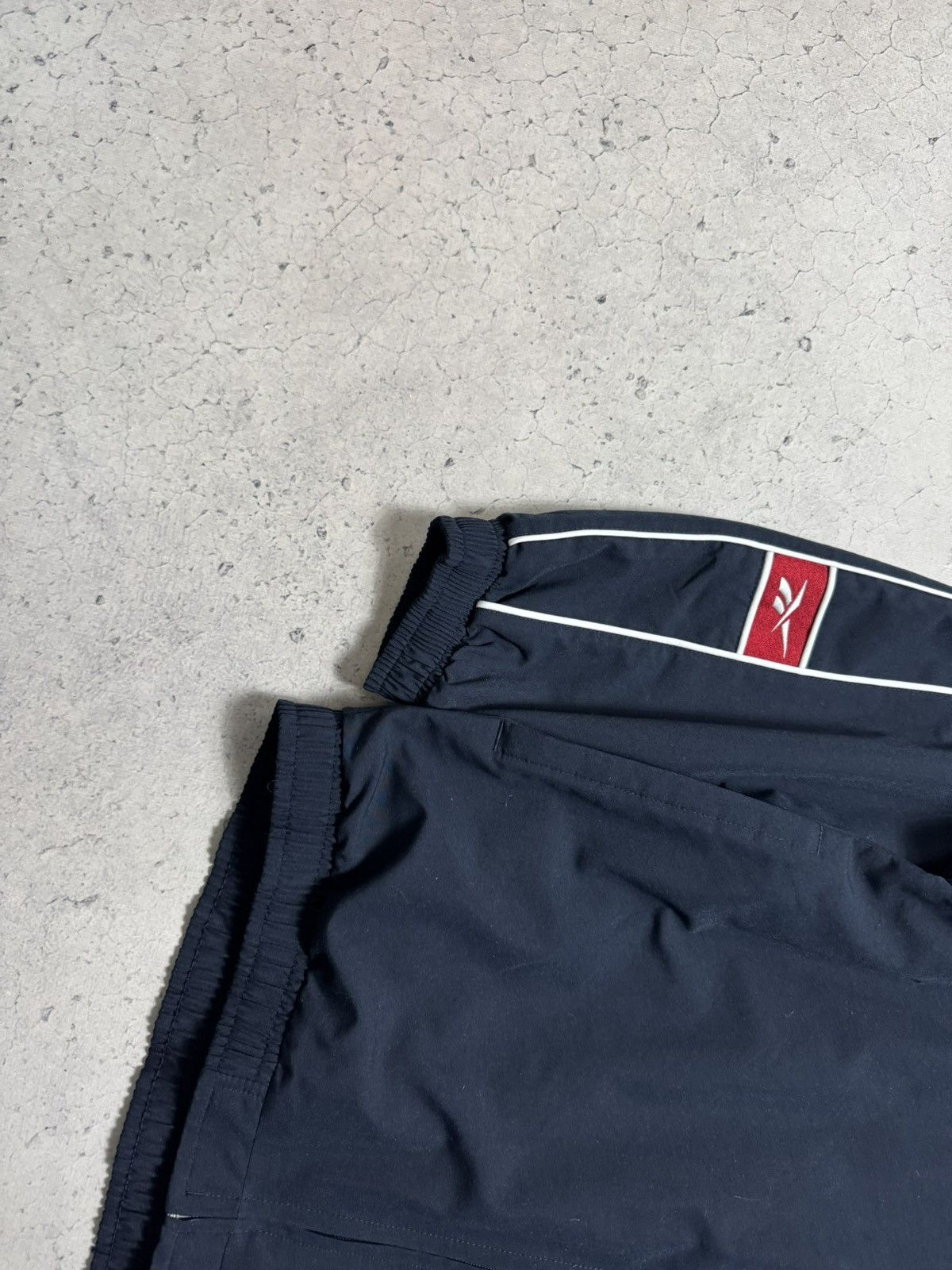 Reebok Reebok Vintage Navy Nylon Track Suit Jacket & Pants Size M Size US M / EU 48-50 / 2 - 4 Thumbnail
