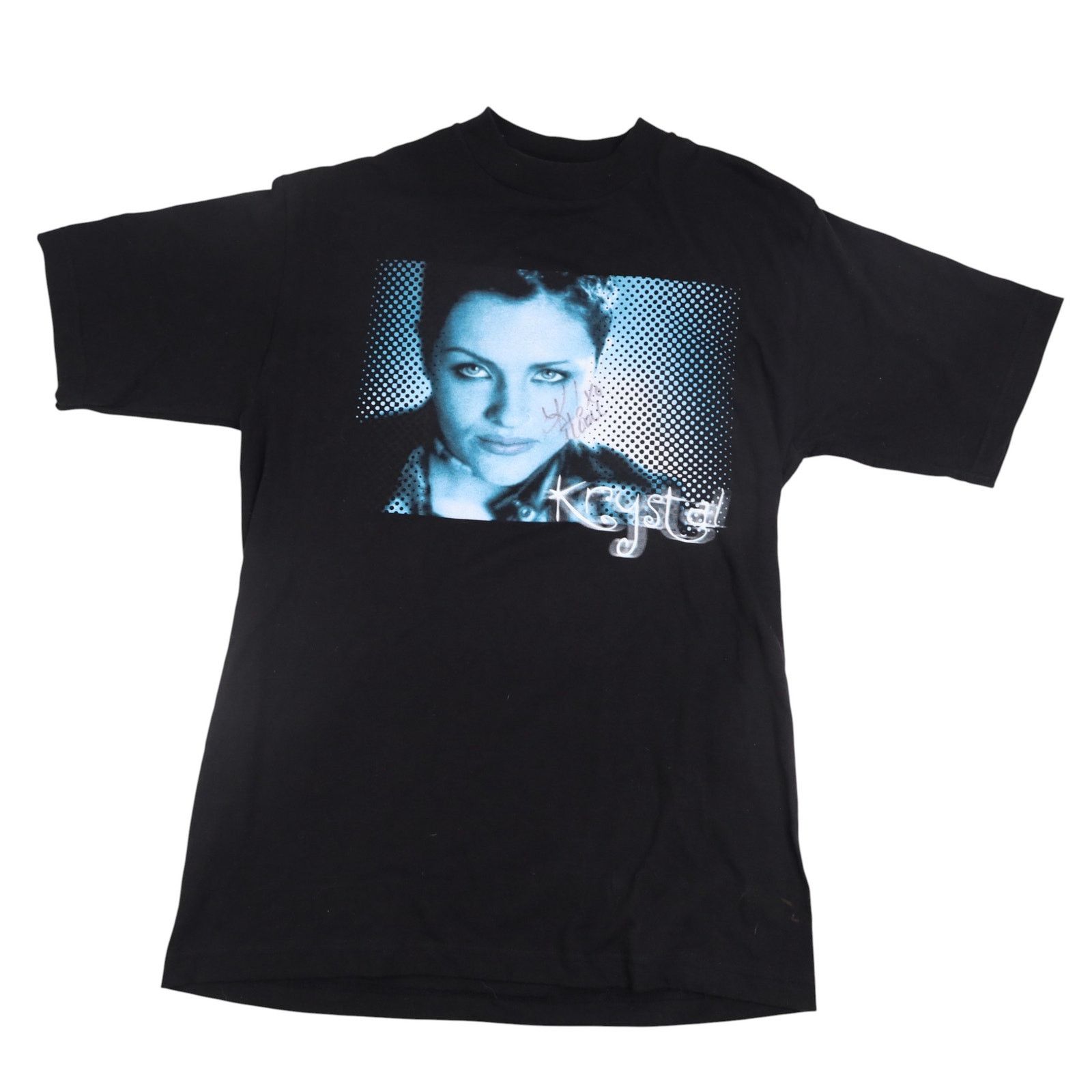 Giant × Vintage Vintage Y2k Giant Krystal Harris Signed Graphic Band Tee Size US M / EU 48-50 / 2 - 1 Thumbnail