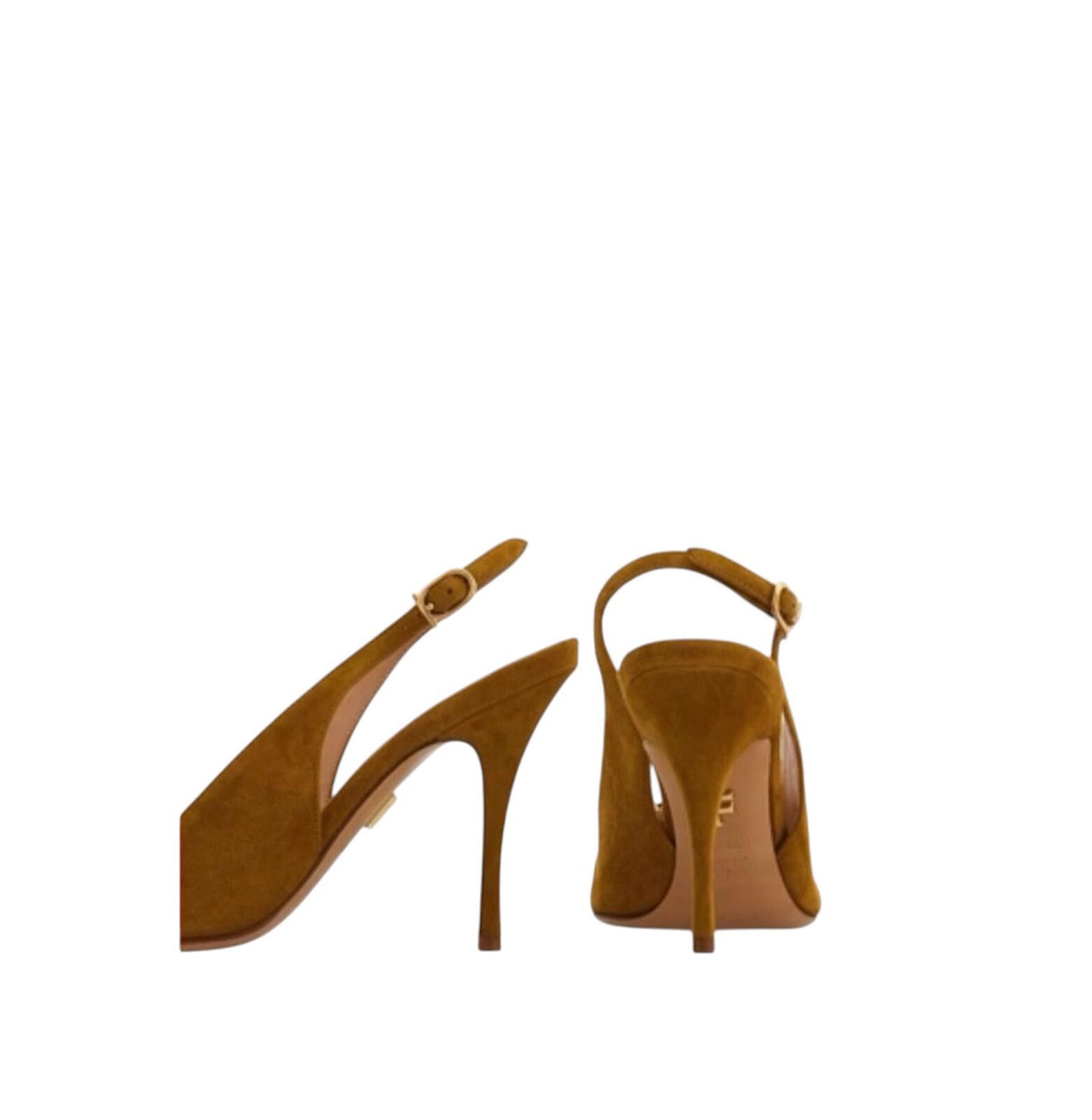 Salvatore Ferragamo Ferragamo Maxi Gancini Slingback Pump Size ONE SIZE - 4 Thumbnail