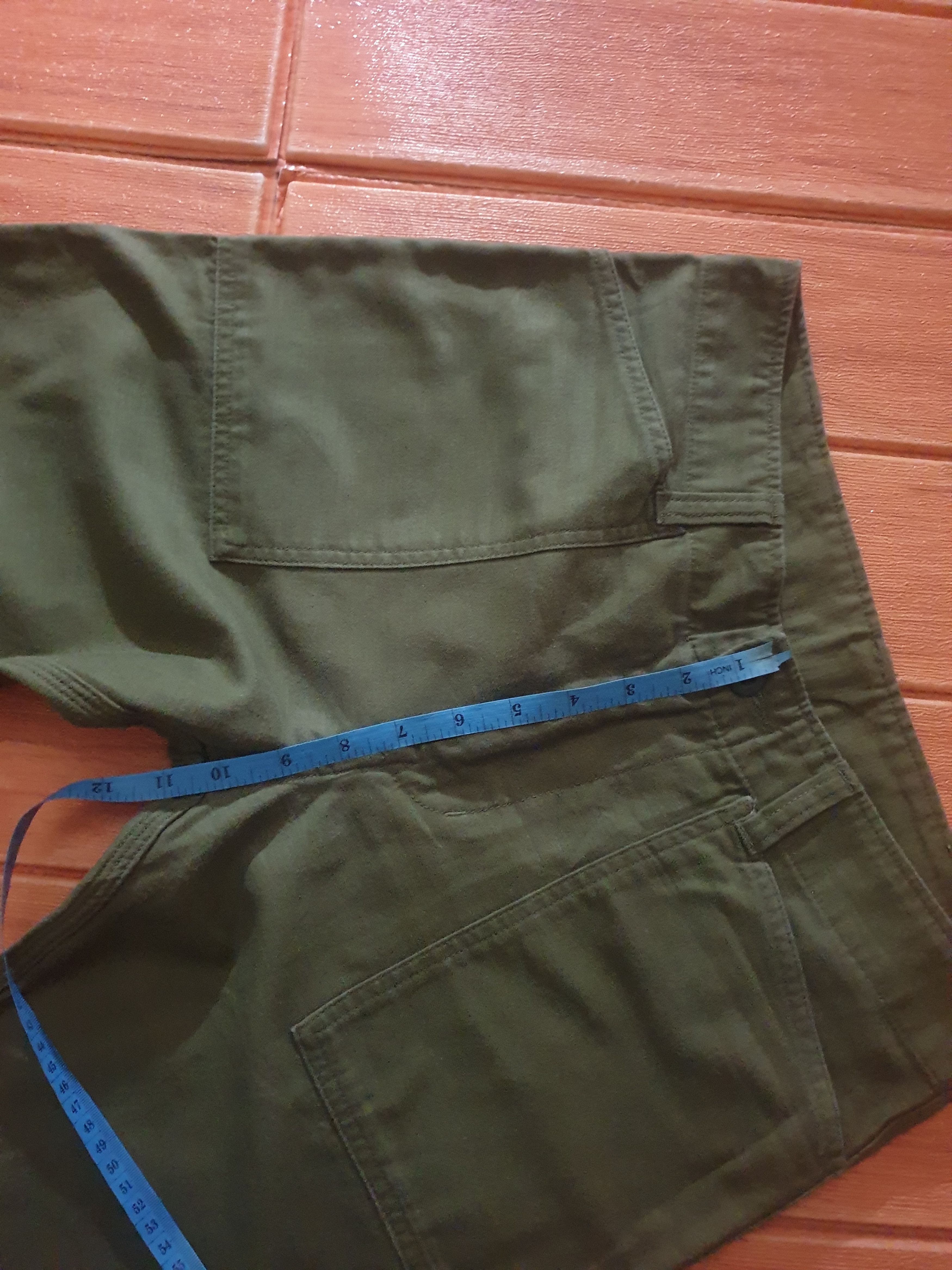 Japanese Brand 💥Journal standard green military Baker pant Size US 30 / EU 46 - 9 Thumbnail