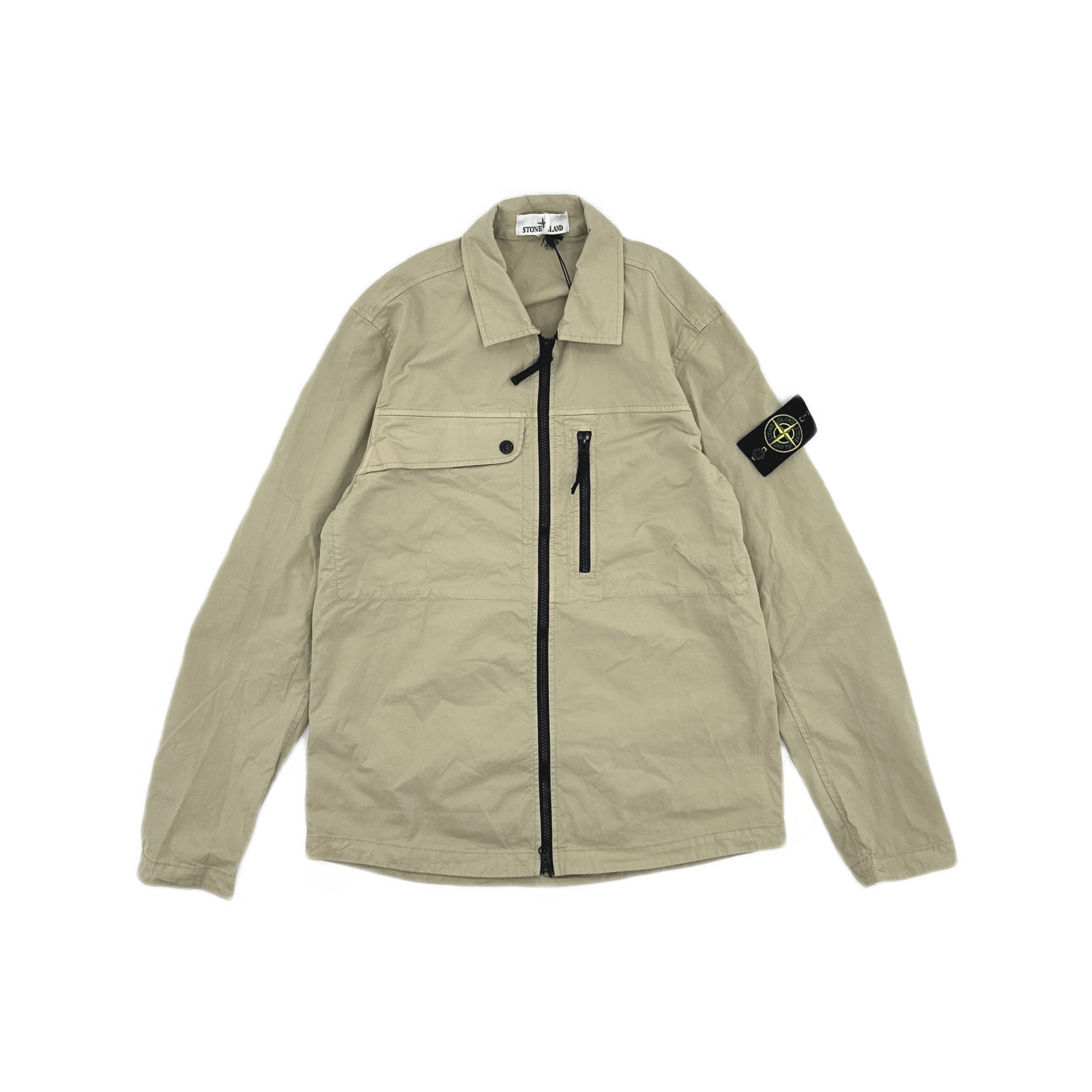 Stone Island Stone Island Supima Cotton Overshirt Size M Size US M / EU 48-50 / 2 - 1 Thumbnail