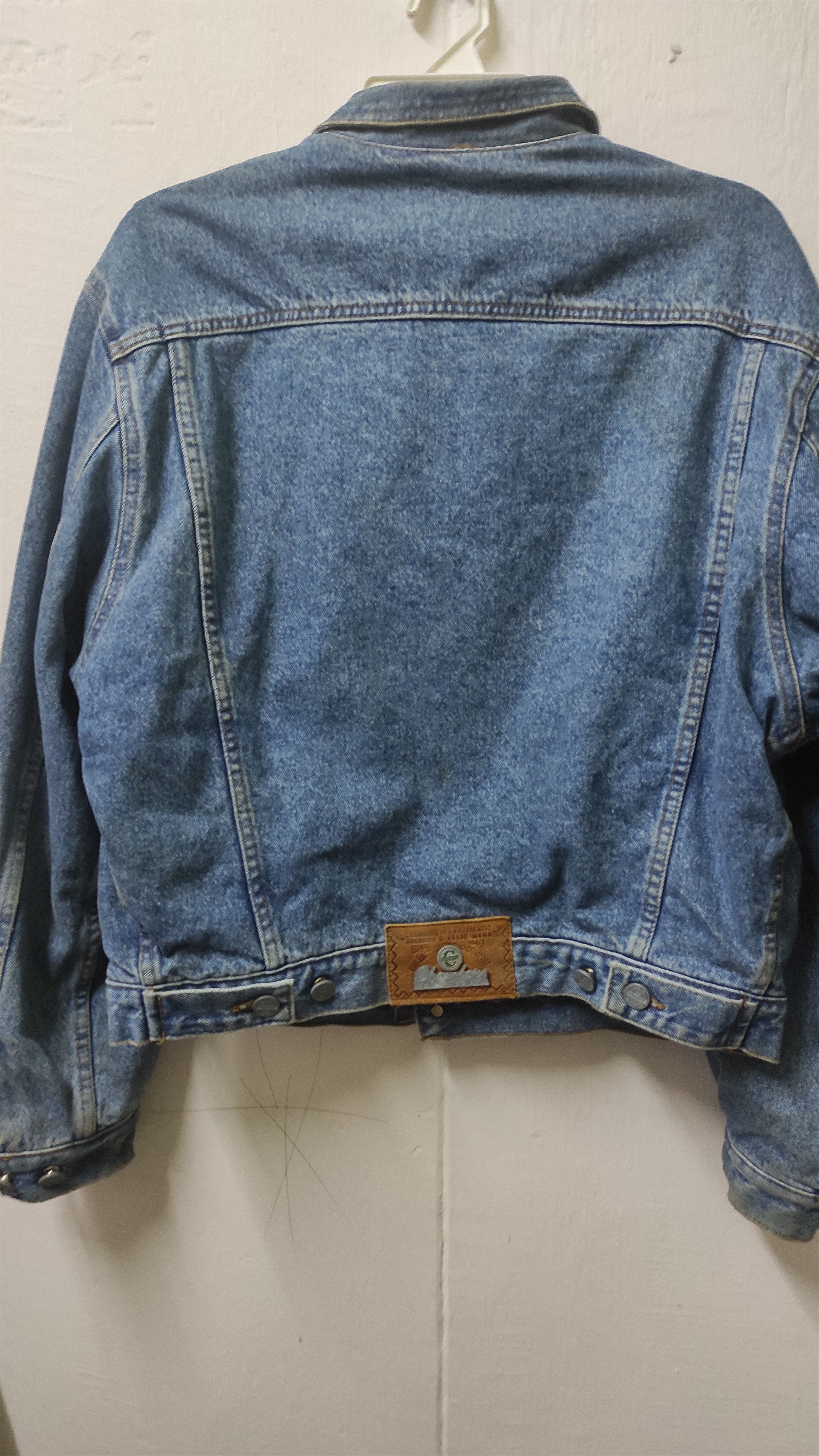 Vintage Vintage chambers denim jacket Size US M / EU 48-50 / 2 - 2 Thumbnail