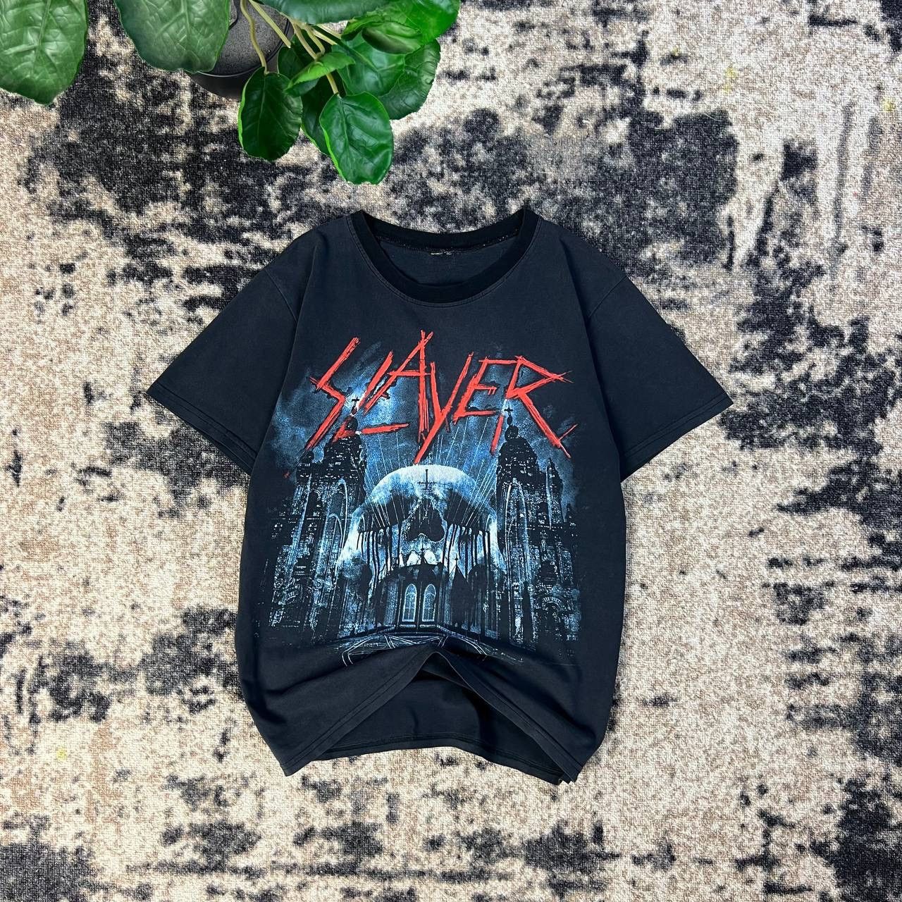 Slayer Slayer Vintage Y2K Two-Sides Logo Rock Band T-Shirt 1TS58 Size US M / EU 48-50 / 2 - 1 Thumbnail