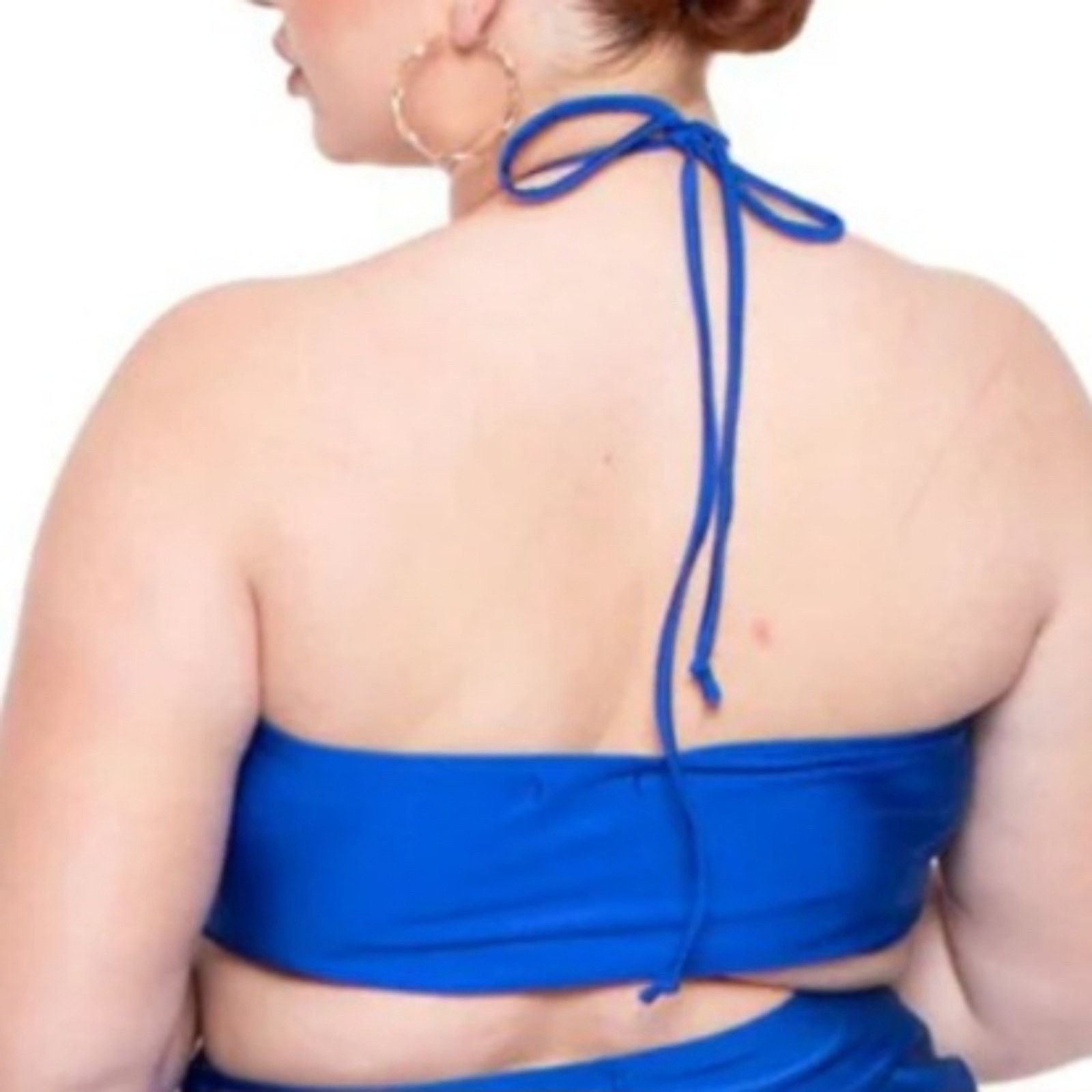 Other LAYANA ☆ ROYAL BLUE ☆ OPEN MIDRIFF DRESS ☆ 4x ☆ NWT Size 4XL / US 24-26 - 6 Thumbnail