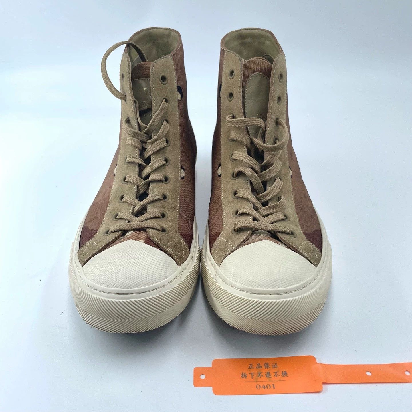 Louis Vuitton Rare item! Louis Vuitton size 42 high-top sneakers Size US 9 / EU 42 - 1 Thumbnail