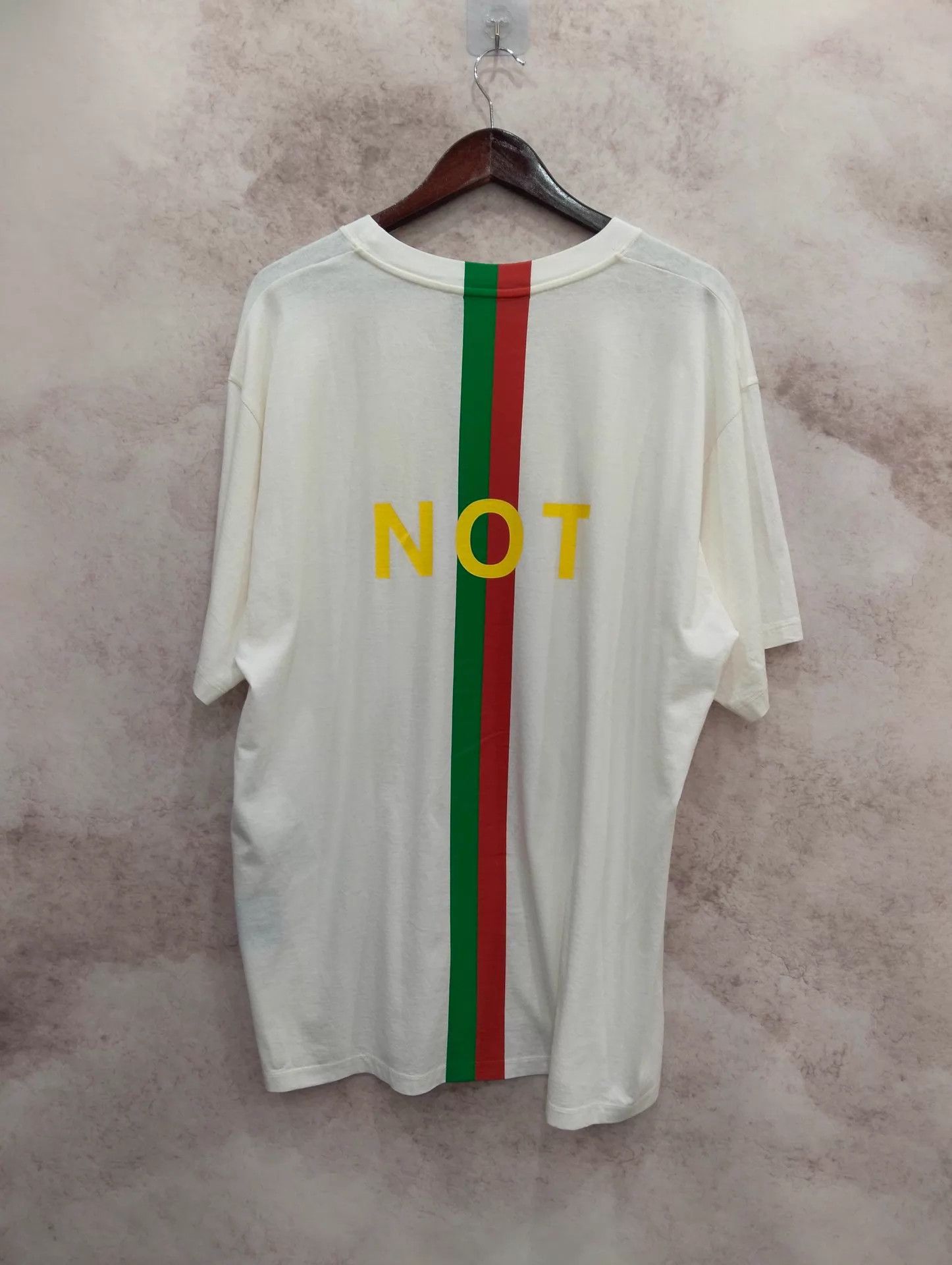 Gucci Gucci white not fake short sleeve XL tee Size US XL / EU 56 / 4 - 2 Thumbnail