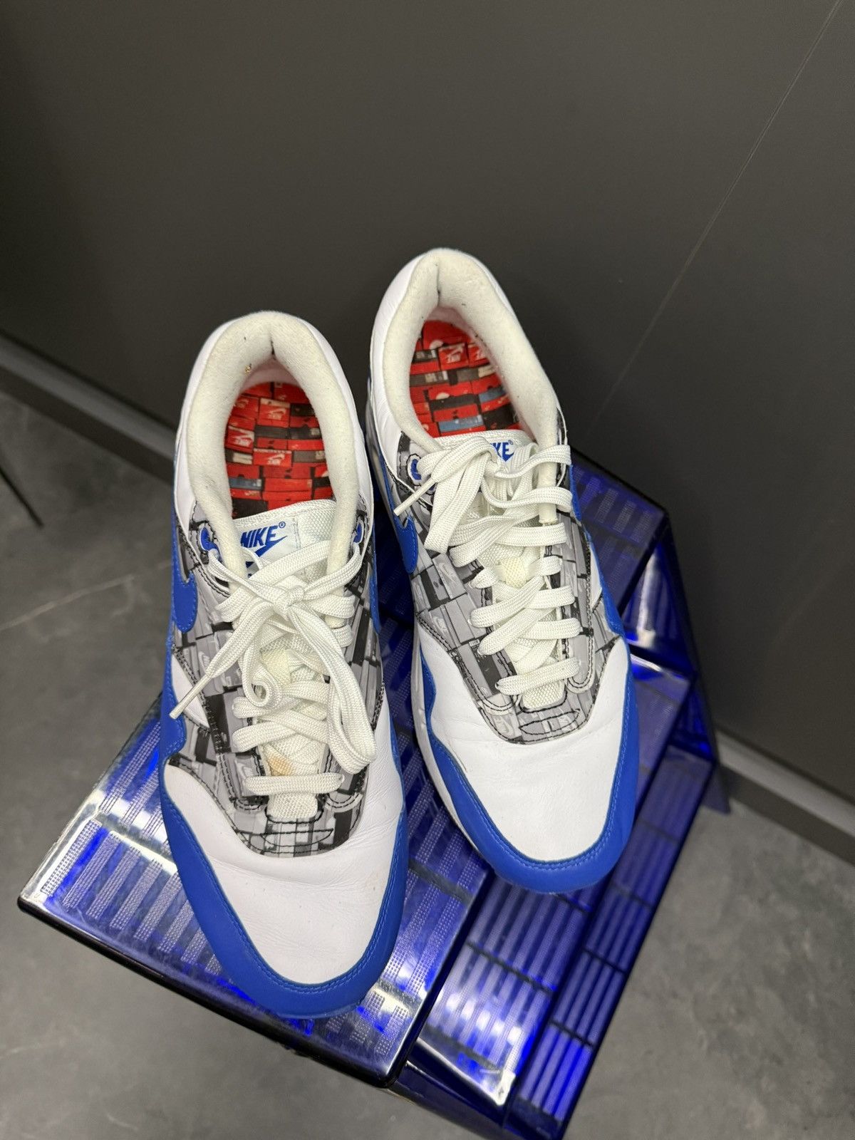 Nike × atmos Nike Air Max 1 Atmos We Love Nike Game Royal AQ0927-100 9.5 Size US 9.5 / EU 42-43 - 3 Thumbnail