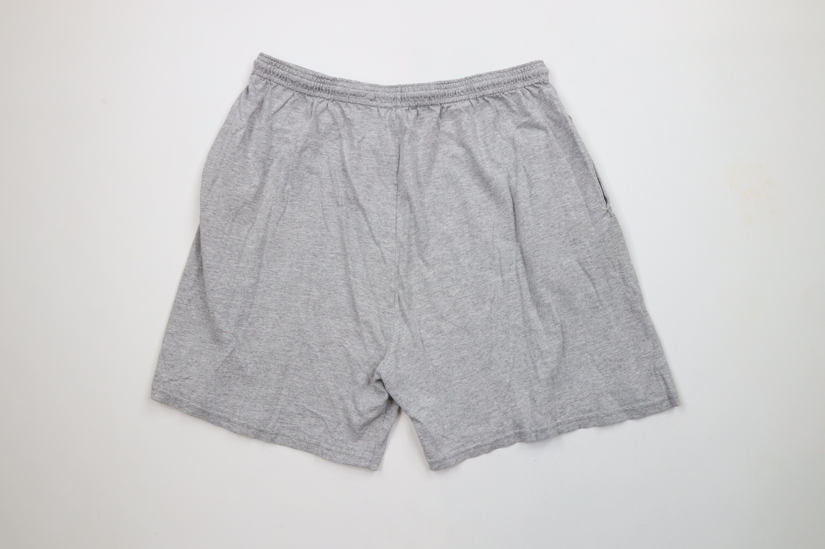Vintage Vintage 90s USA Olympics Out Above Knee Shorts Heather Gray Size US 36 / EU 52 - 11 Thumbnail