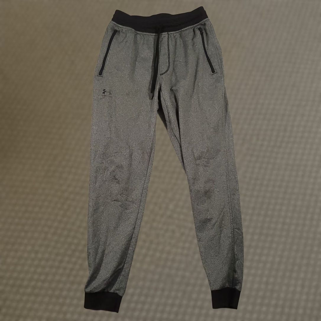 Under Armour Under Armour Sportstyle Joggers Mens M Gray Athleisure Drawstring Crossfit Gym Shirt Size US 31 - 1 Thumbnail