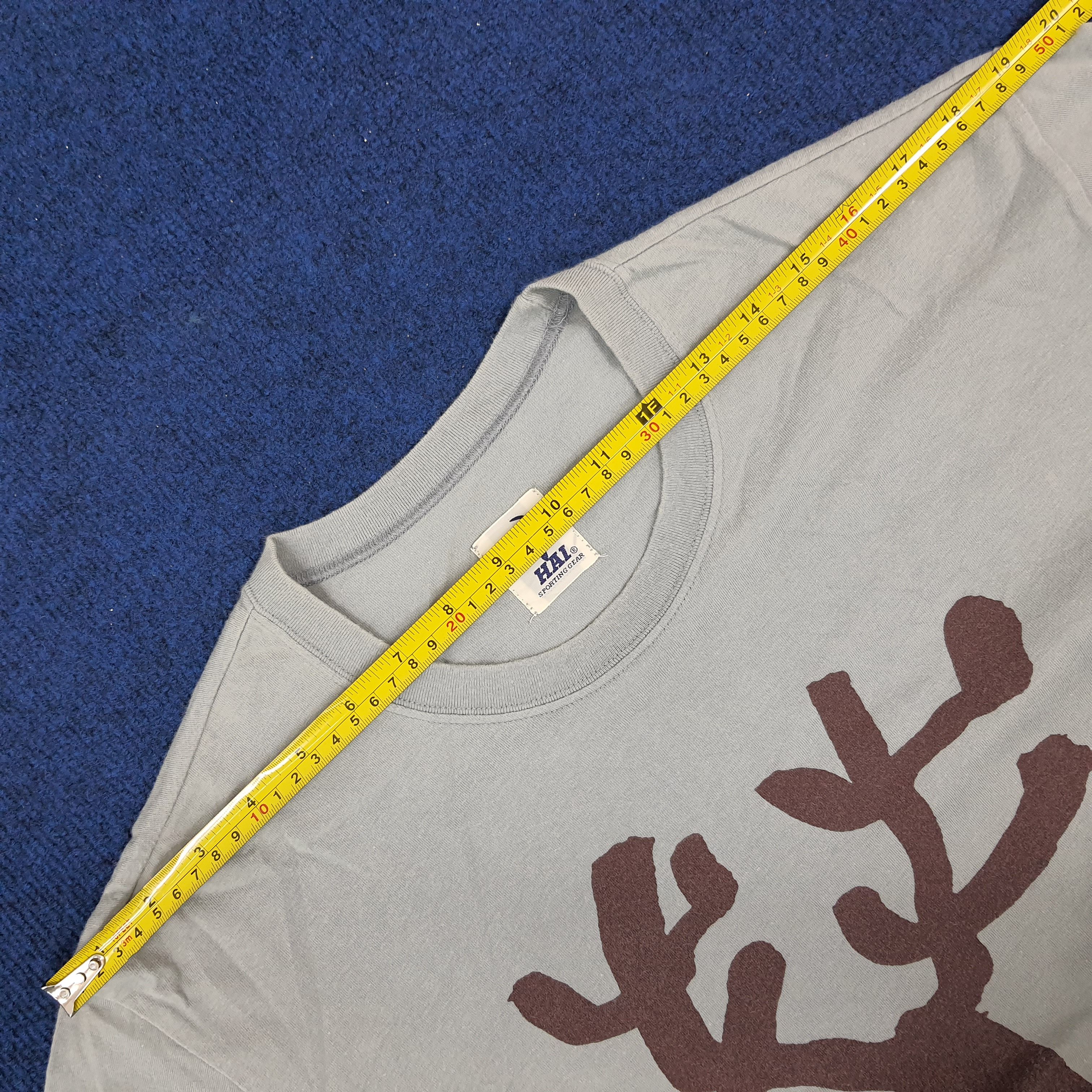 Hai Sporting Gear × Issey Miyake × Vintage Vintage Hai Sporting Gear Japanese Designer Brand T-shirt Size US L / EU 52-54 / 3 - 10 Thumbnail