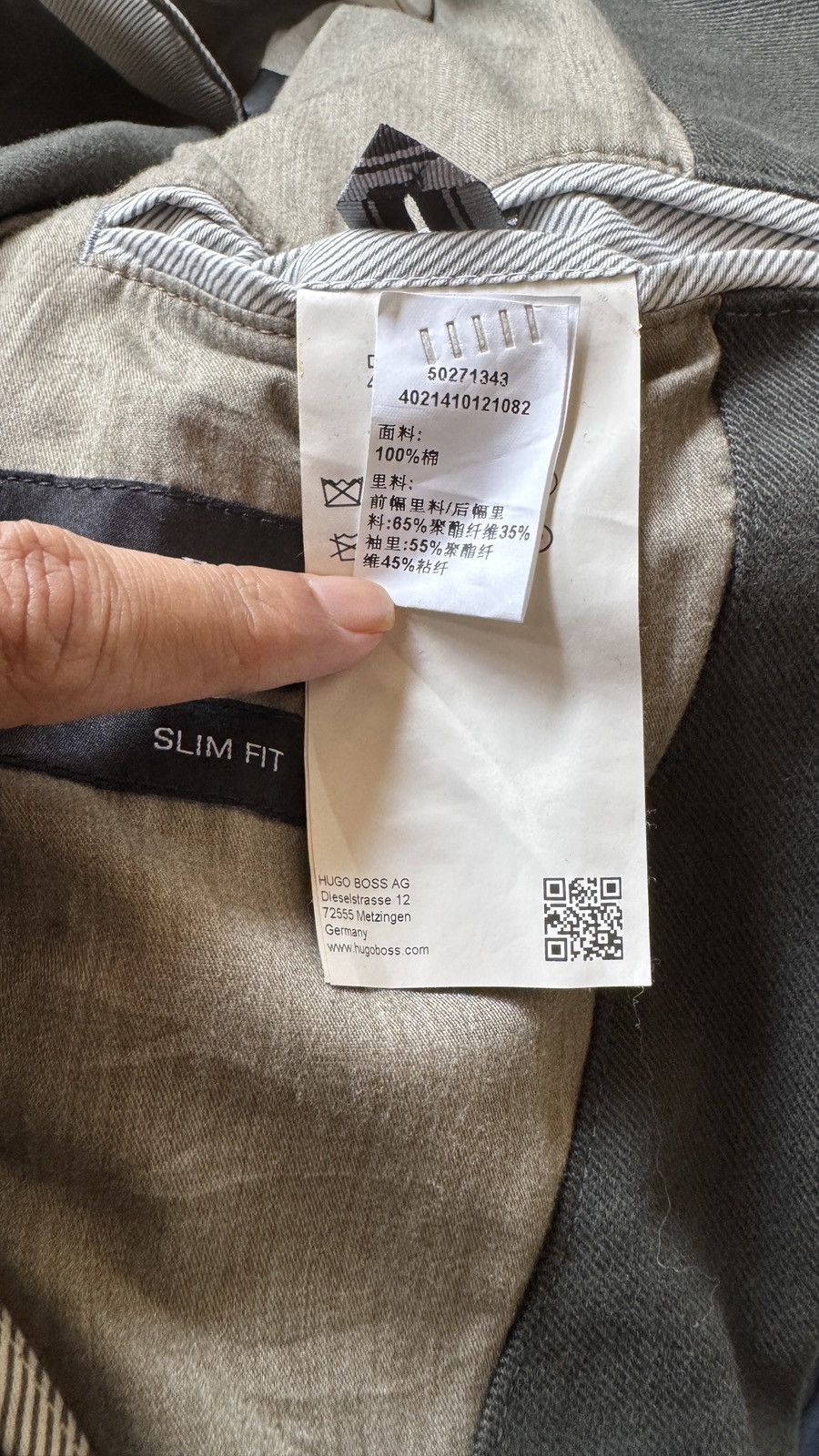 Designer × Hugo Boss HUGO BOSS BLAZER Size 36R - 13 Thumbnail