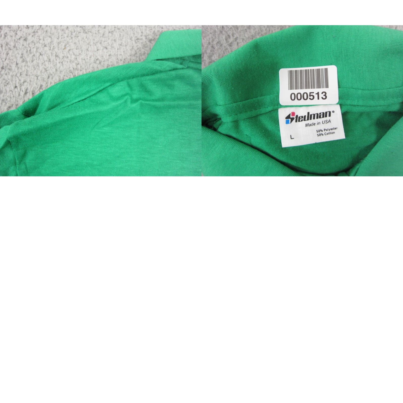 Vintage VINTAGE Stedman Polo Shirt Mens L Green 70s 80s Made in USA Pioneer Size US L / EU 52-54 / 3 - 9 Thumbnail