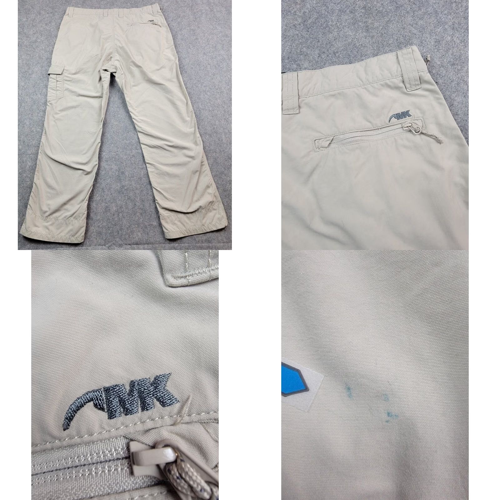 Mountain Khakis Mountain Khakis Snake River Pant Mens 36x29 Tan Beige Nylon Cargo Pockets Regular Straight Front Belt Loop Casual Outdoor Hiking Camping Pants Size US 36 / EU 52 - 9 Thumbnail