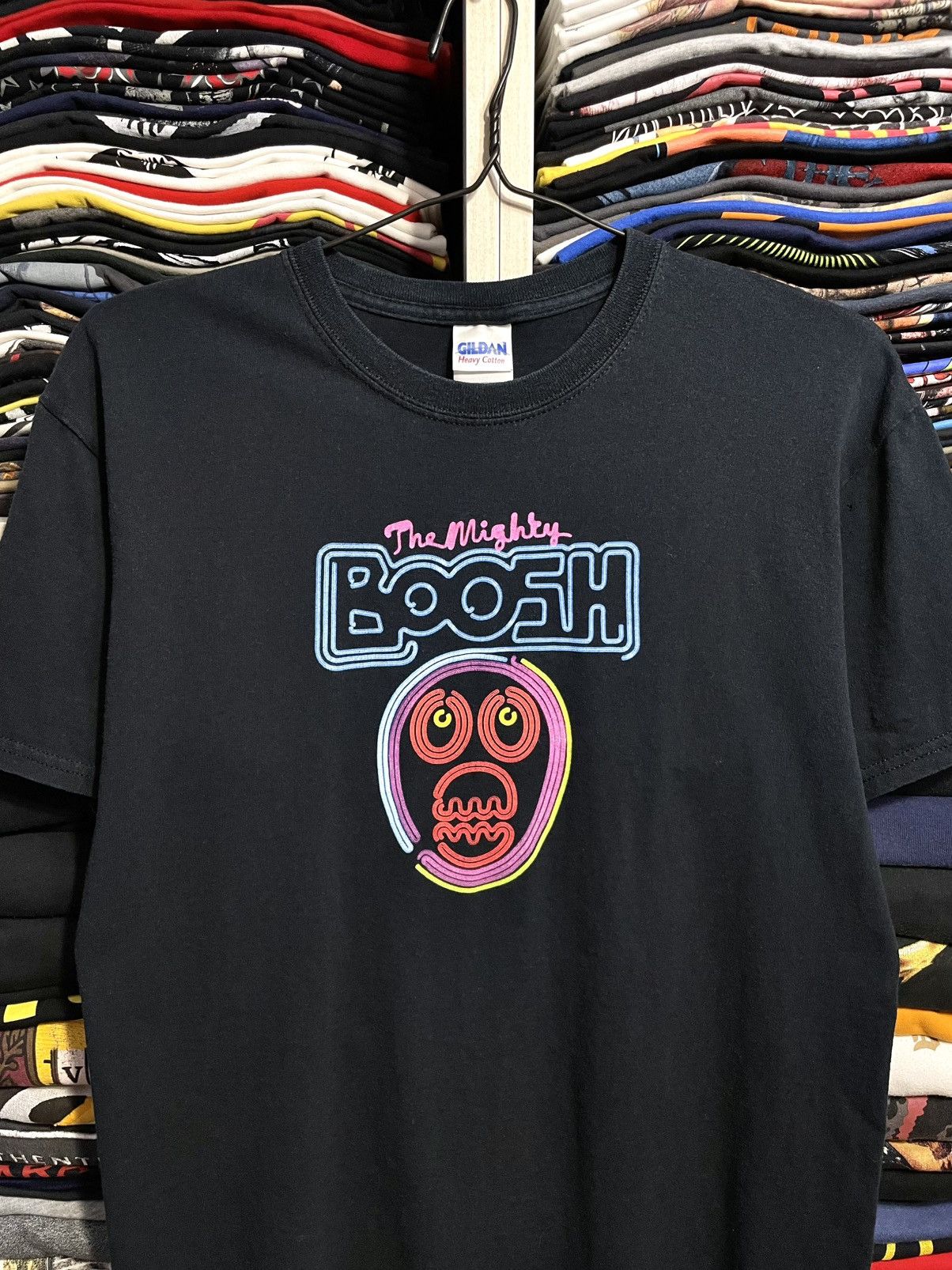 Band Tees Vintage Y2K The Mighty Boosh Band Movie T-Shirt Faded Size US M / EU 48-50 / 2 - 2 Thumbnail