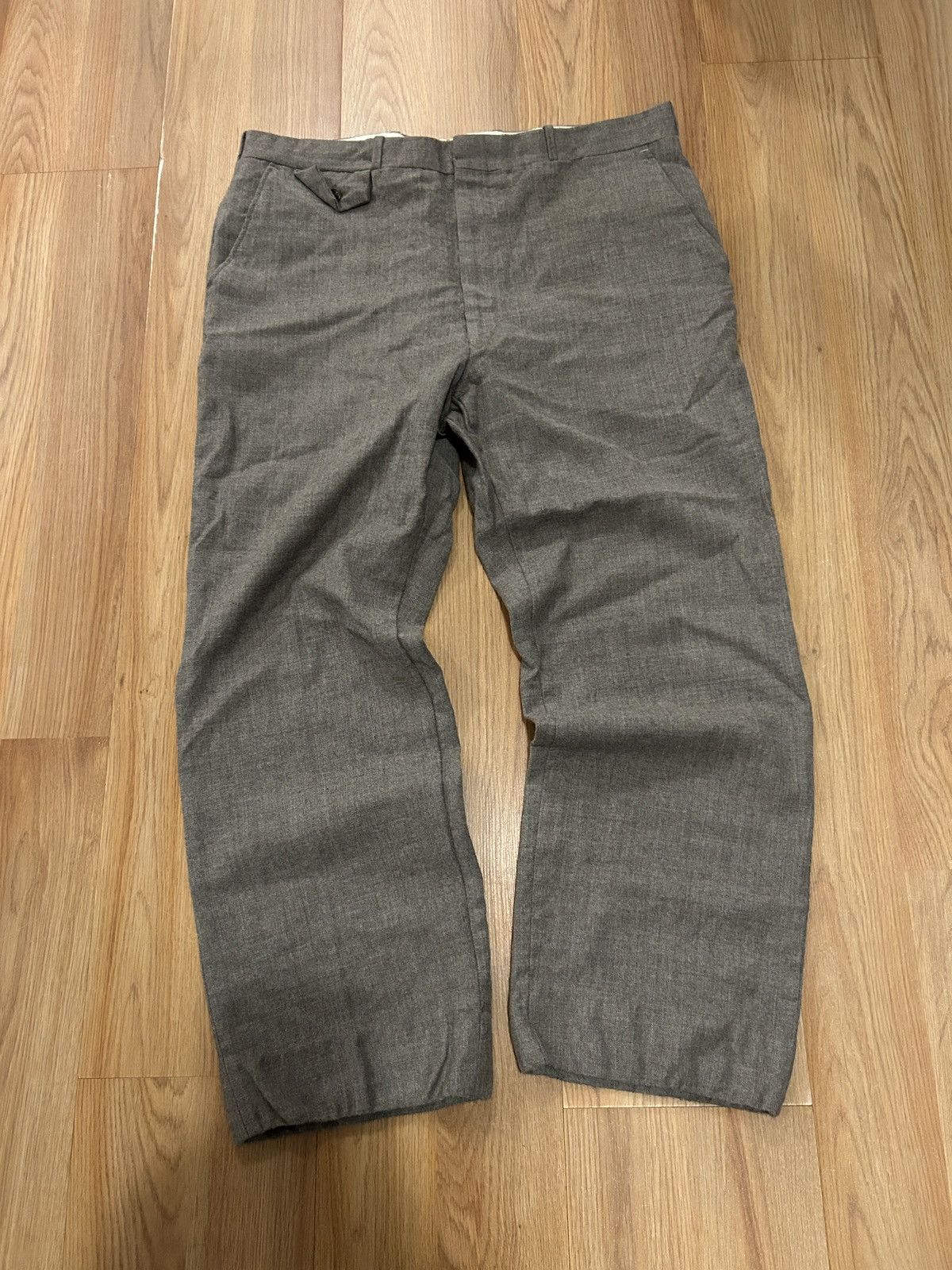 Yves Saint Laurent 100% wool dress pants Size US 38 / EU 54 - 1 Thumbnail