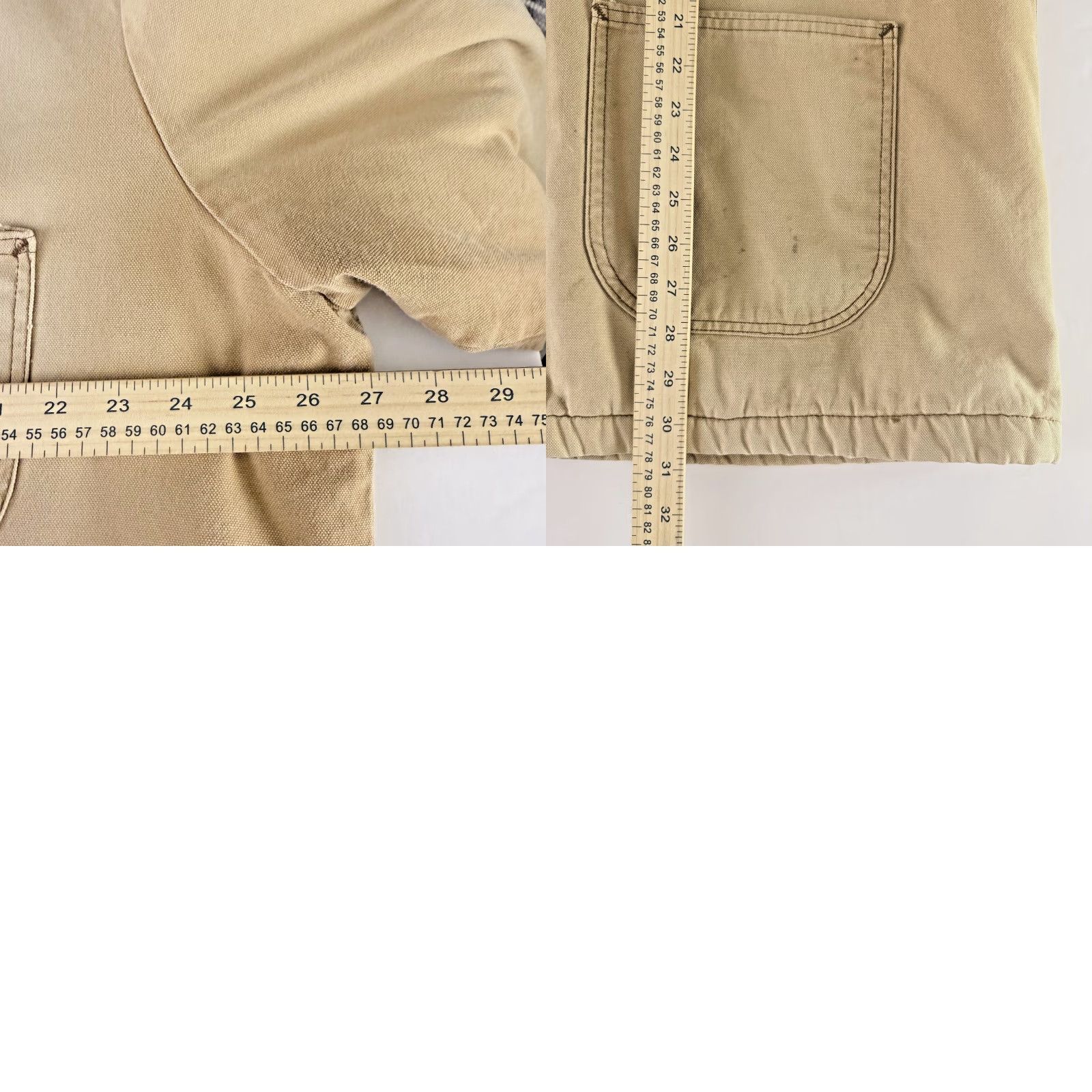 Dickies VINTAGE Dickies Barn Chore Jacket Men XL Beige Canvas Button Long Sleeve Classic Size US XL / EU 56 / 4 - 8 Thumbnail