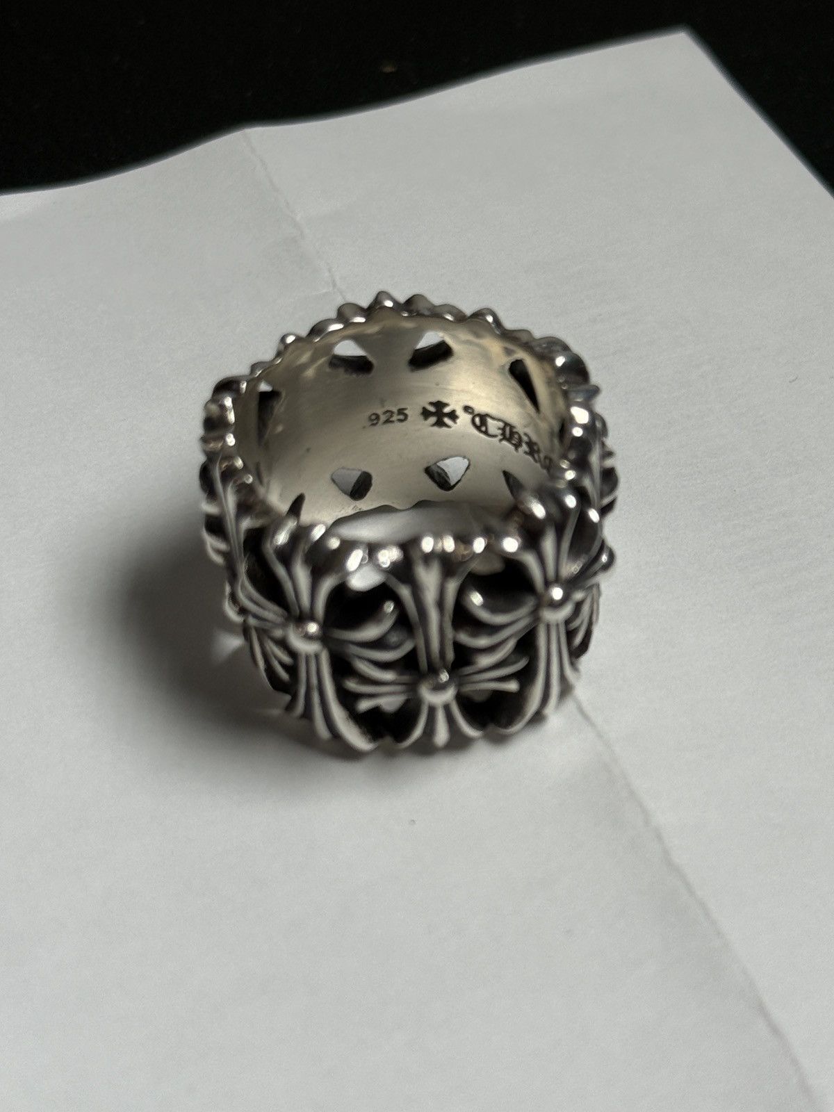 Chrome Hearts Brand New Chrome Hearts Cemetery Ring Size 9 Size ONE SIZE - 7 Thumbnail