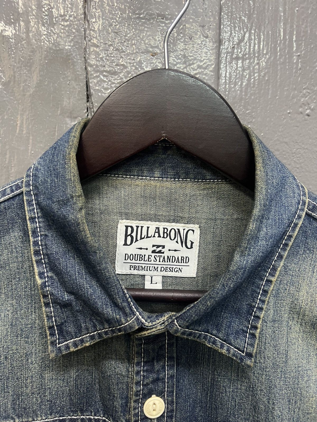 Billabong Billabong Cotton Denim Shirt Longsleeve Size US L / EU 52-54 / 3 - 6 Thumbnail