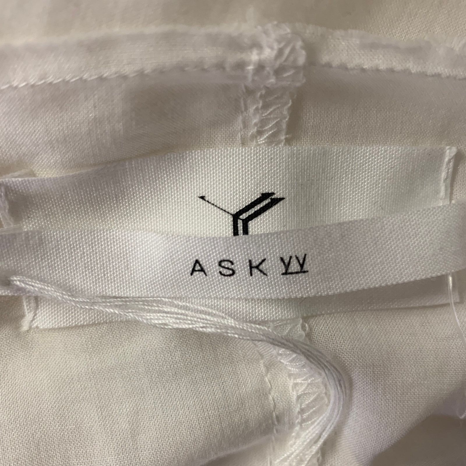 Other ASKYY TOKYO Size M White Silk Blend Long Sleeve Shirt Size US M / EU 48-50 / 2 - 6 Thumbnail