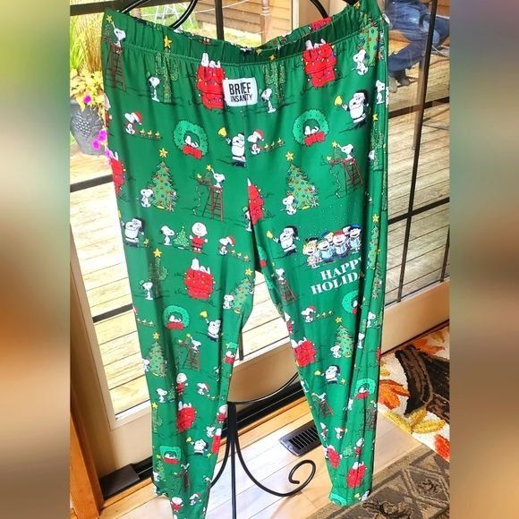 Vintage Brief Insanity Peanuts Unisex Snoopy Happy Holiday Sz. XXL Size US 38 / EU 54 - 2 Thumbnail