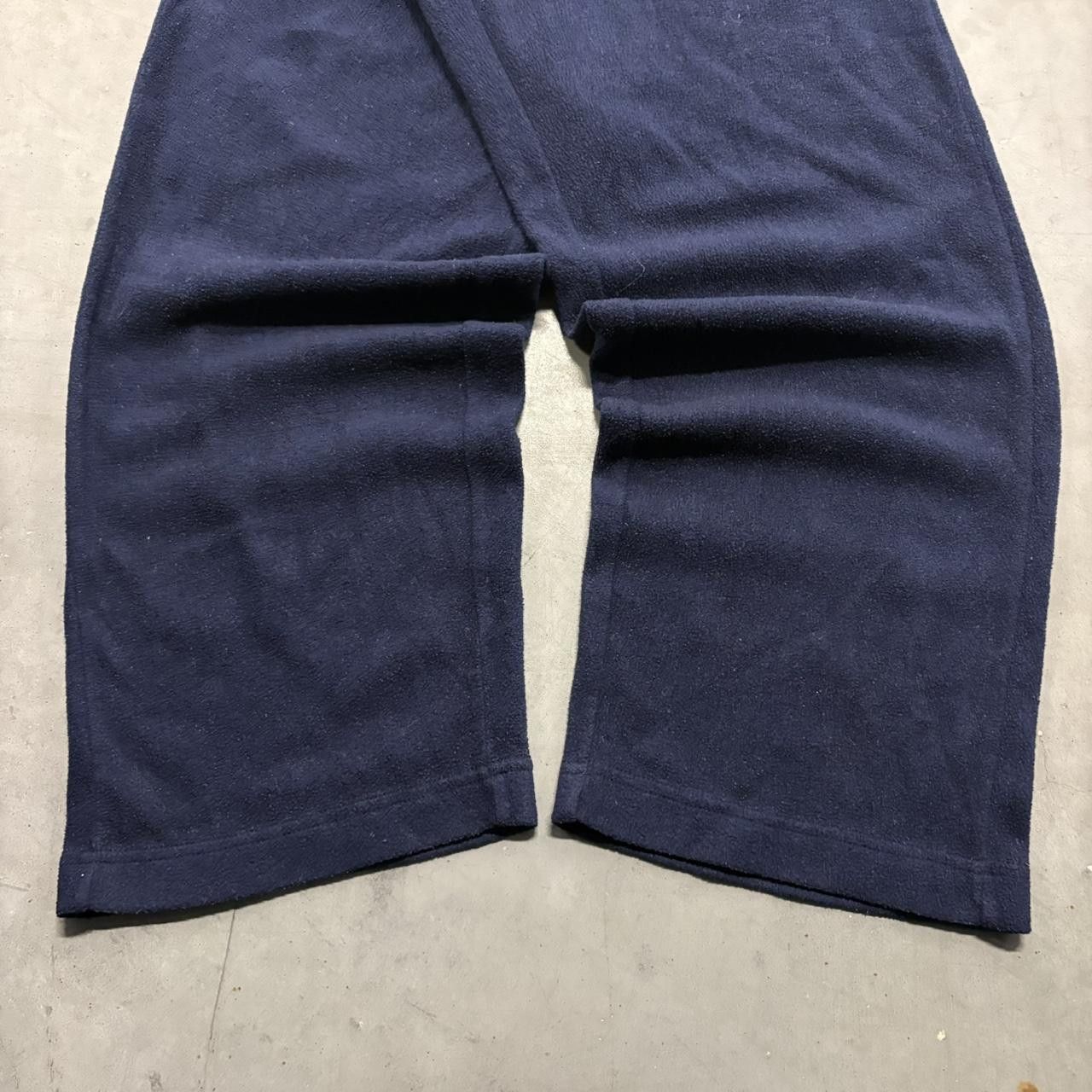 Vintage Crazy Vintage Y2K/2000s Baggy Navy Blue Loungewear Sweatpants! Size US 32 / EU 48 - 3 Thumbnail