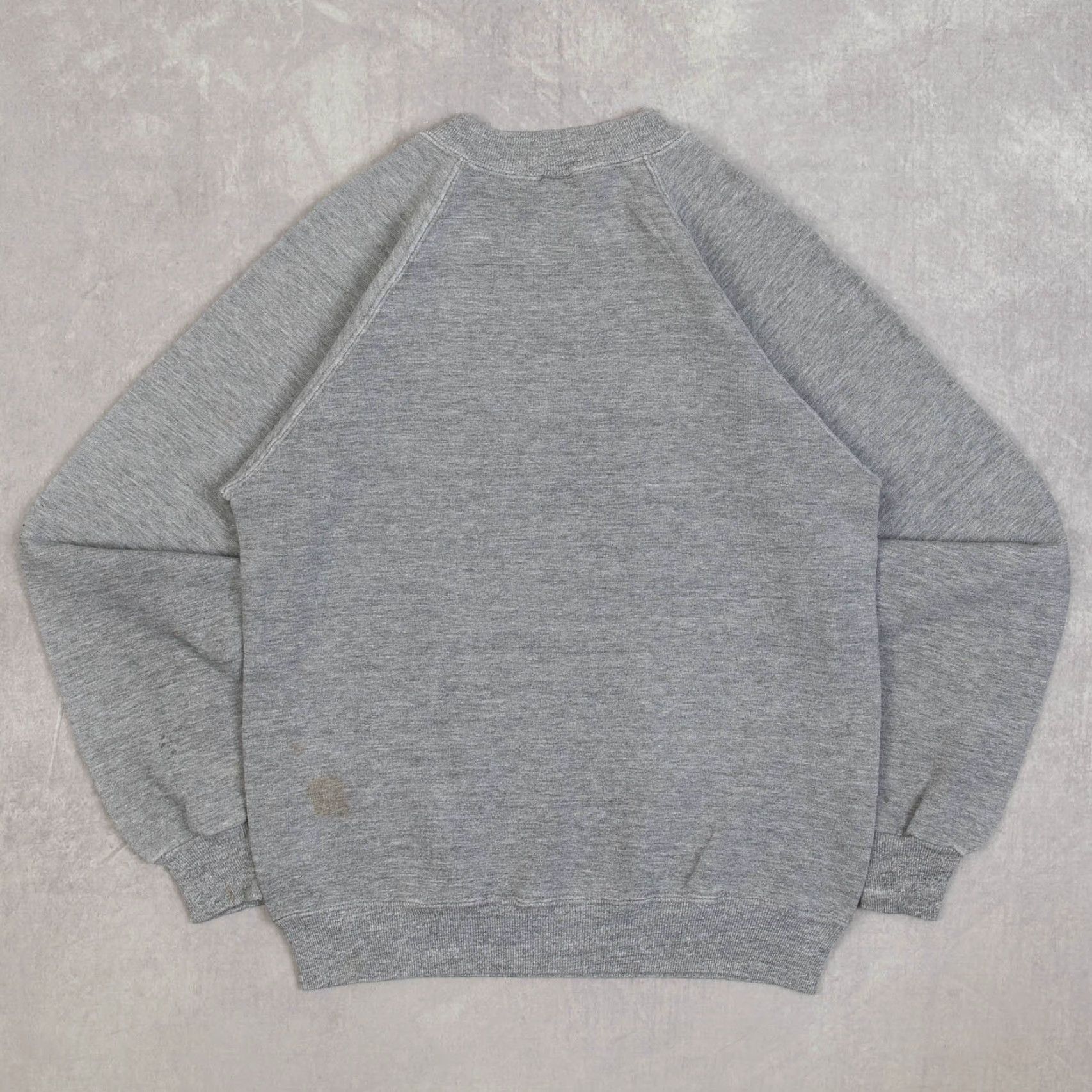 Russell Athletic VINTAGE Russell Athletic Raglan Sweatshirt Womens 90s Marl Grey Small Size S / US 4 / IT 40 - 2 Thumbnail