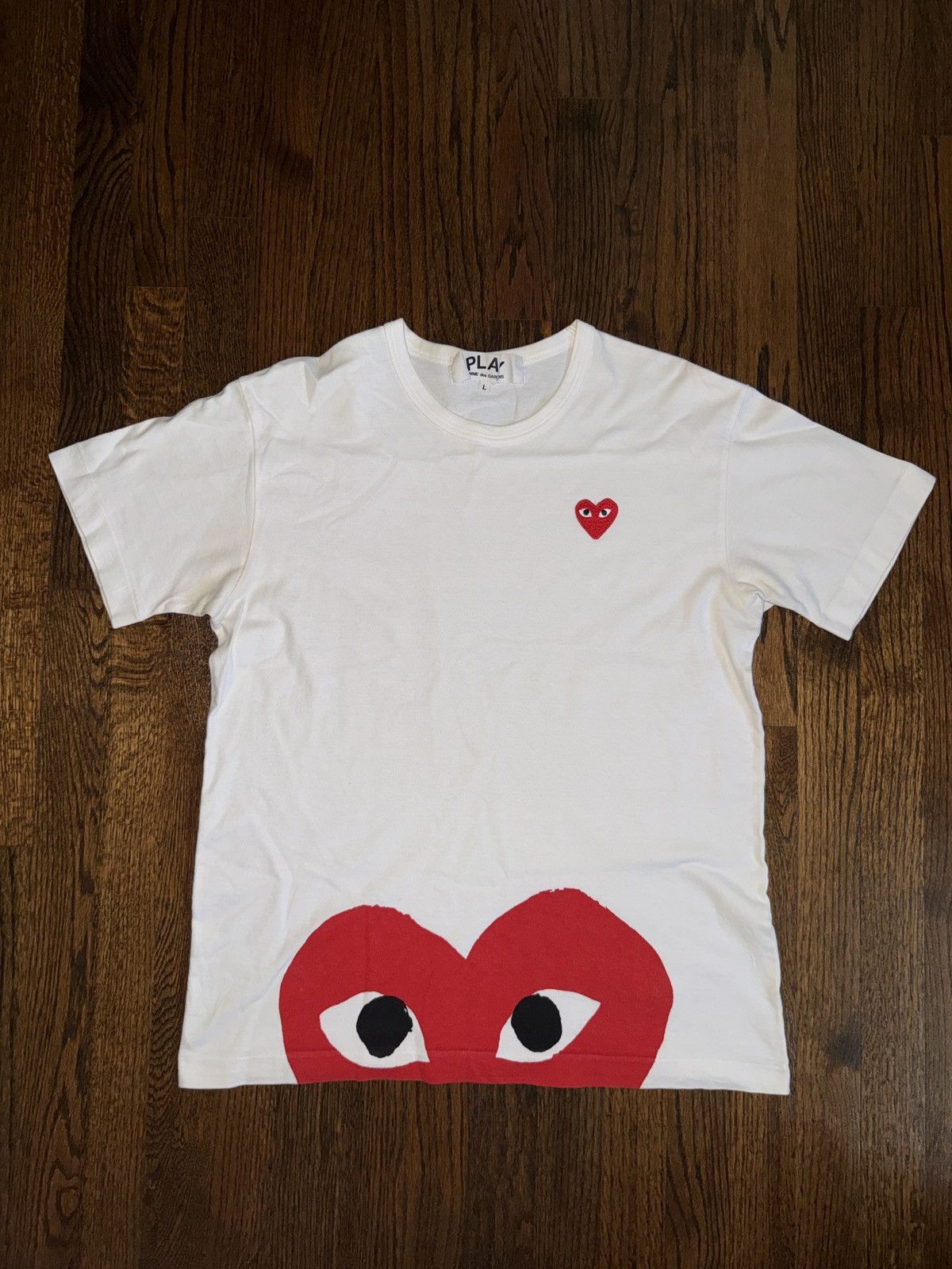 CDG by Comme des Garcons COMME DES GARÇONS PLAY Tee Size US L / EU 52-54 / 3 - 1 Thumbnail