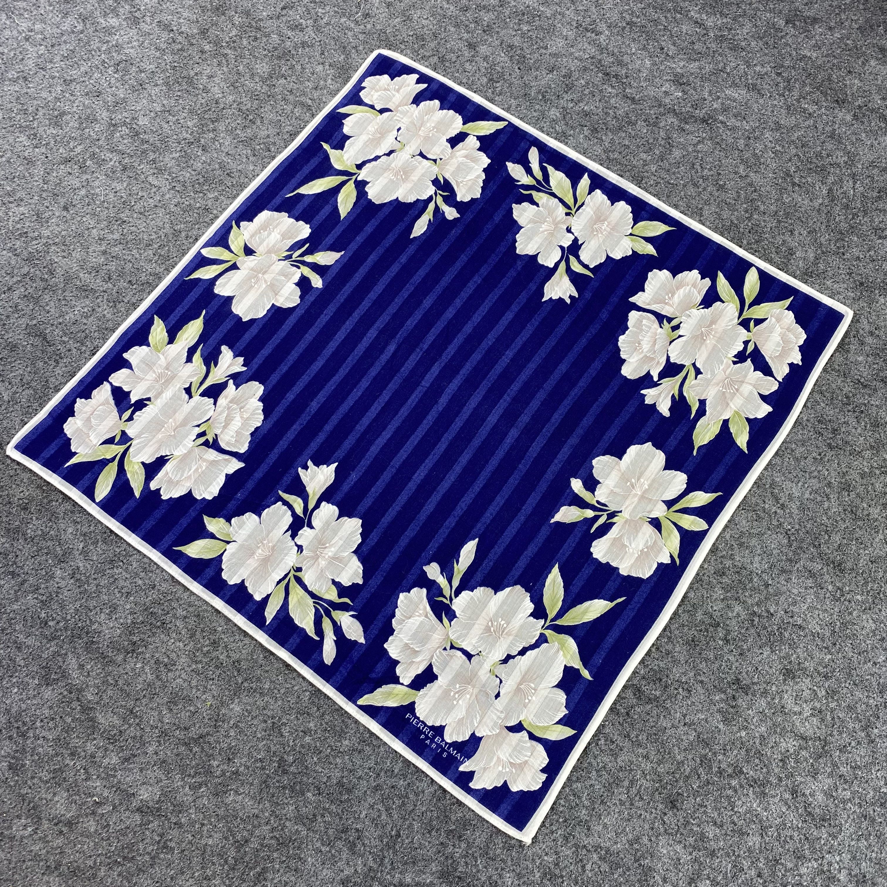 Pierre Balmain Pierre Balmain Handkerchief / Bandana / Neckerchief -B759 Size ONE SIZE - 4 Thumbnail