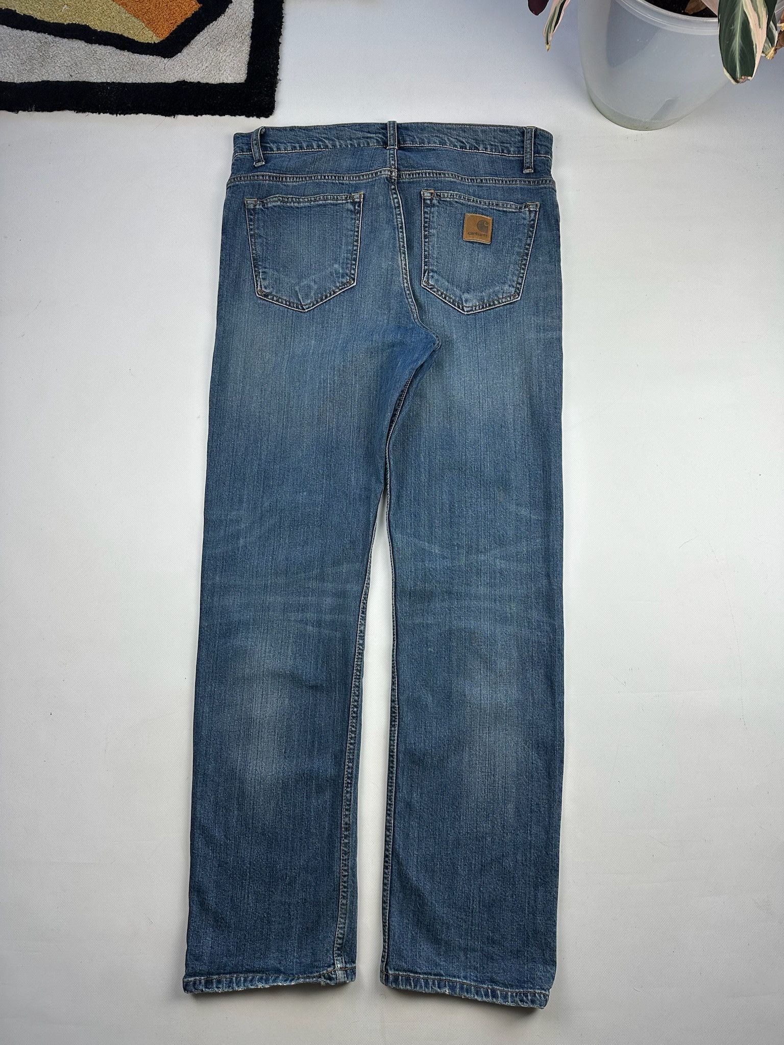 Carhartt Vintage 90s distressed denim sonic pants carhartt Y2K Size US 34 / EU 50 - 11 Thumbnail