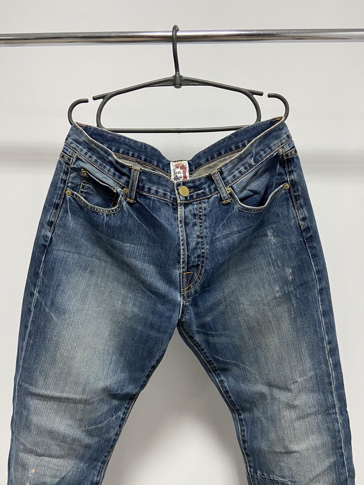 Ed Hardy × Vintage Ed Hardy pants Vintage jeans sk8 pocket tiger Logo Size US 34 / EU 50 - 4 Thumbnail