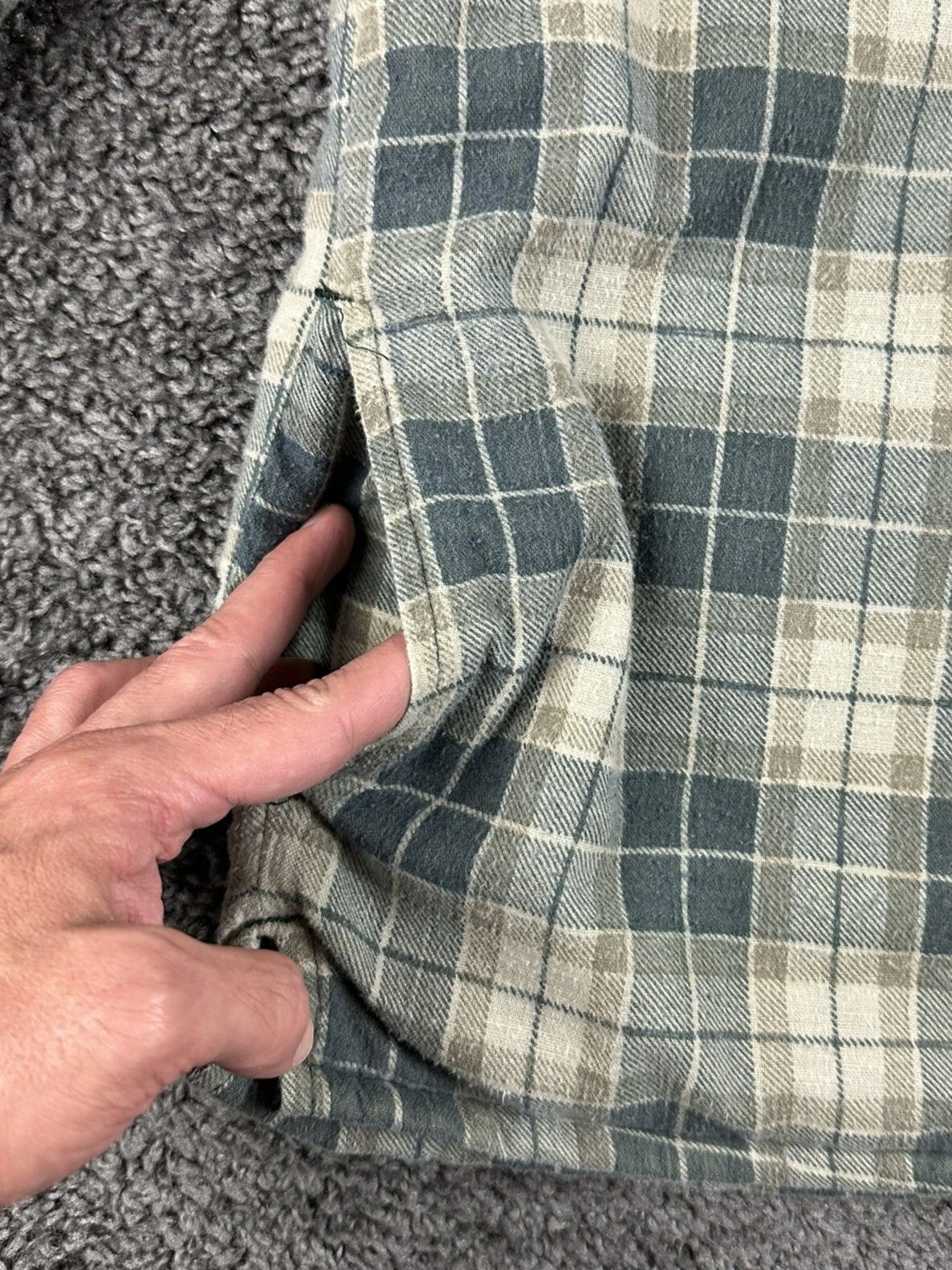 Boris Bidjan Saberi Vintage 90s SAAB USA M Green Plaid Quilted Flannel Jacket Size US M / EU 48-50 / 2 - 2 Thumbnail