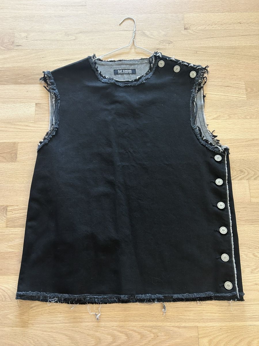 Raf Simons Raf Simons Doubled Denim Tank/Vest Size US XL / EU 56 / 4 - 3 Thumbnail