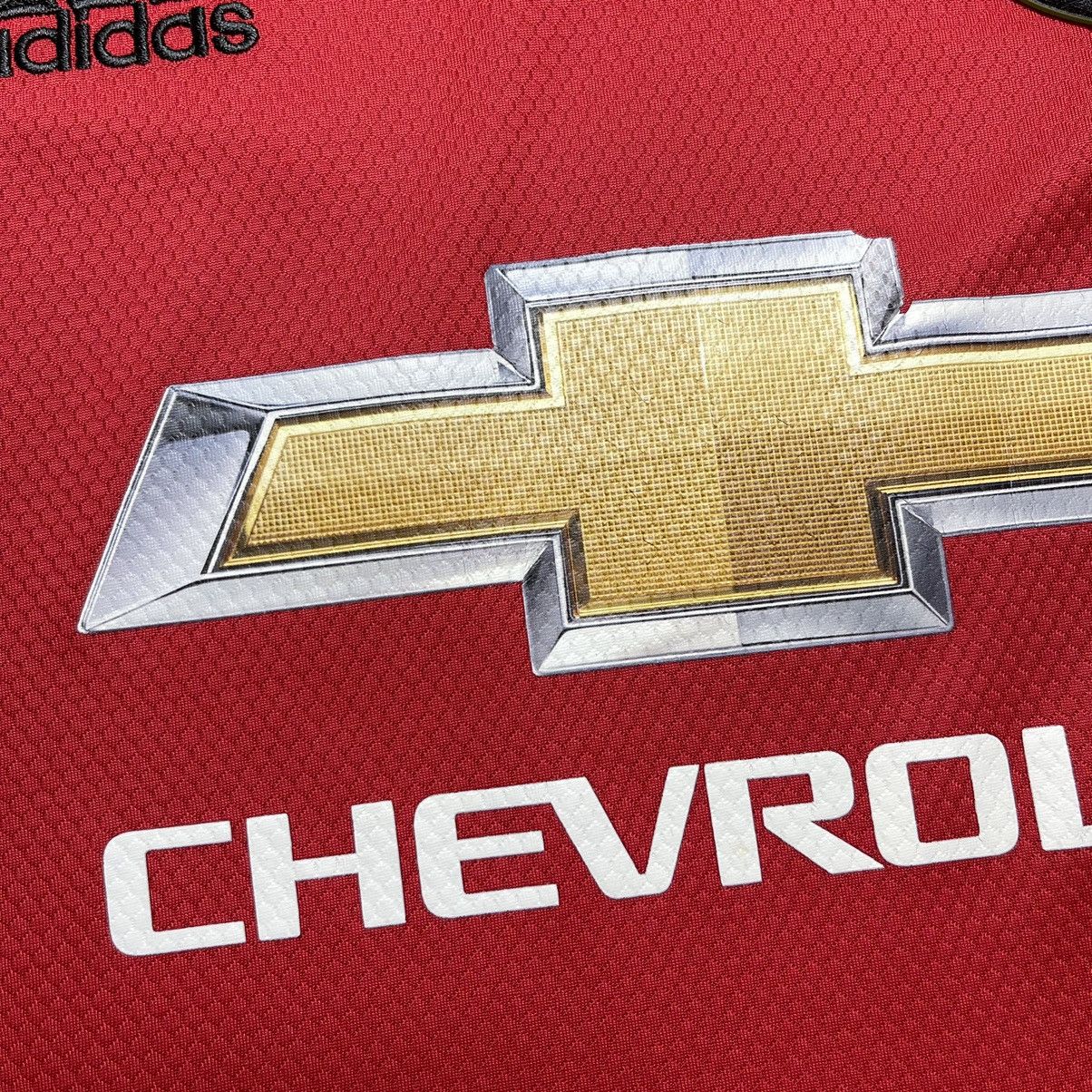Adidas × Vintage MAN UNITED ADIDAS 2019/2020 FOOTBALL HOME JERSEY #7 BECKHAM Size US S / EU 44-46 / 1 - 5 Thumbnail
