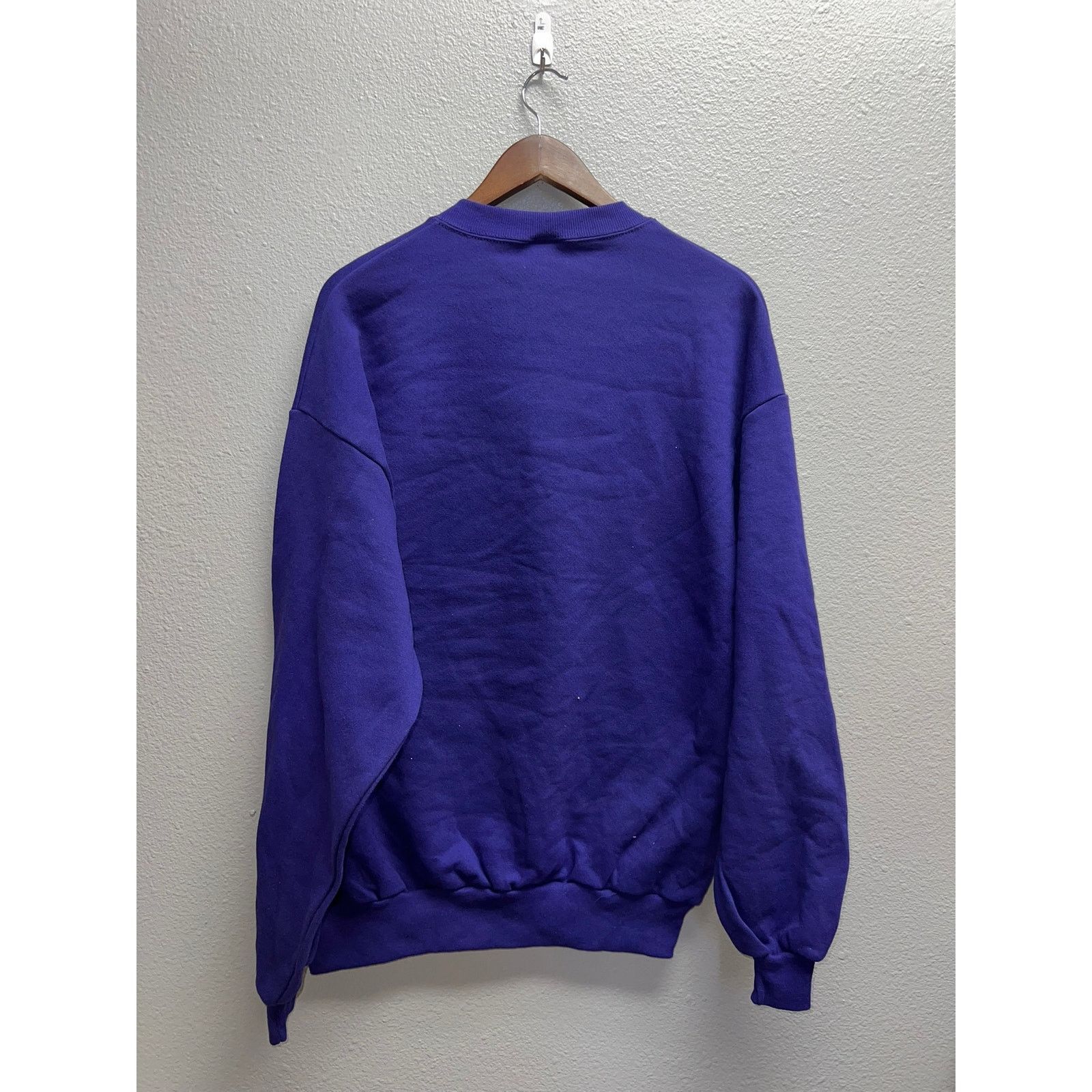 Jerzees Vintage Wyoming Sweatshirt Purple Bird Winter Crewneck 90s X Size US XL / EU 56 / 4 - 7 Thumbnail
