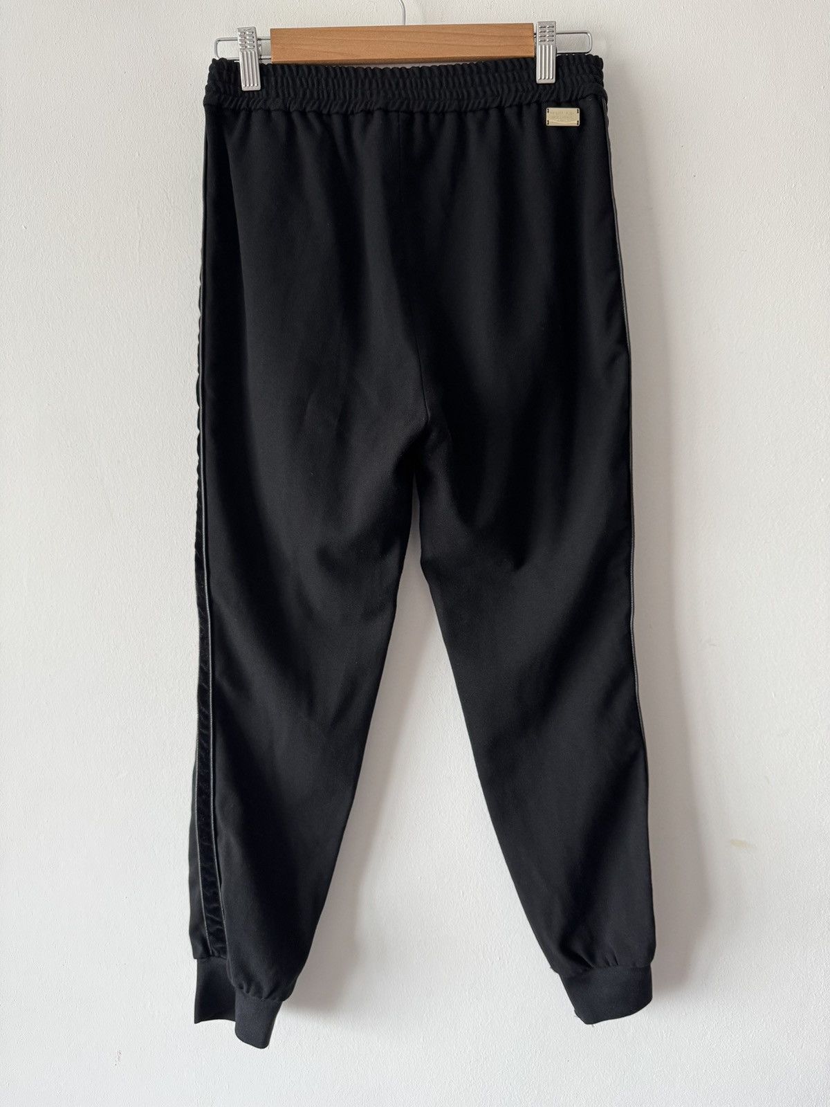Philipp Plein 🔥 Philipp Plein Black Viscose Sweatpants Size 30" / US 8 / IT 44 - 2 Thumbnail