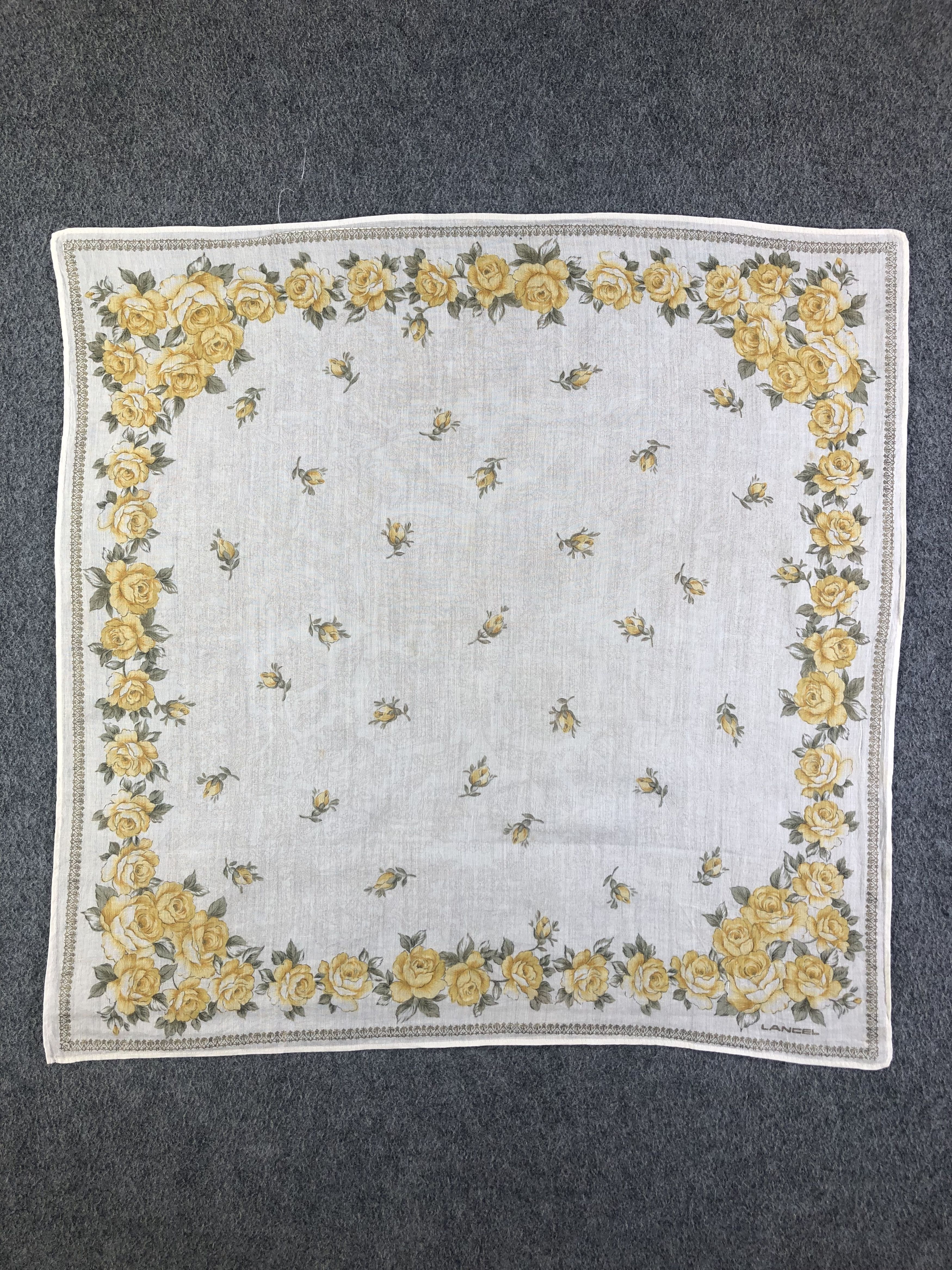 Lancel Lancel Handkerchief / Bandana / Neckerchief C484 Size ONE SIZE - 3 Thumbnail