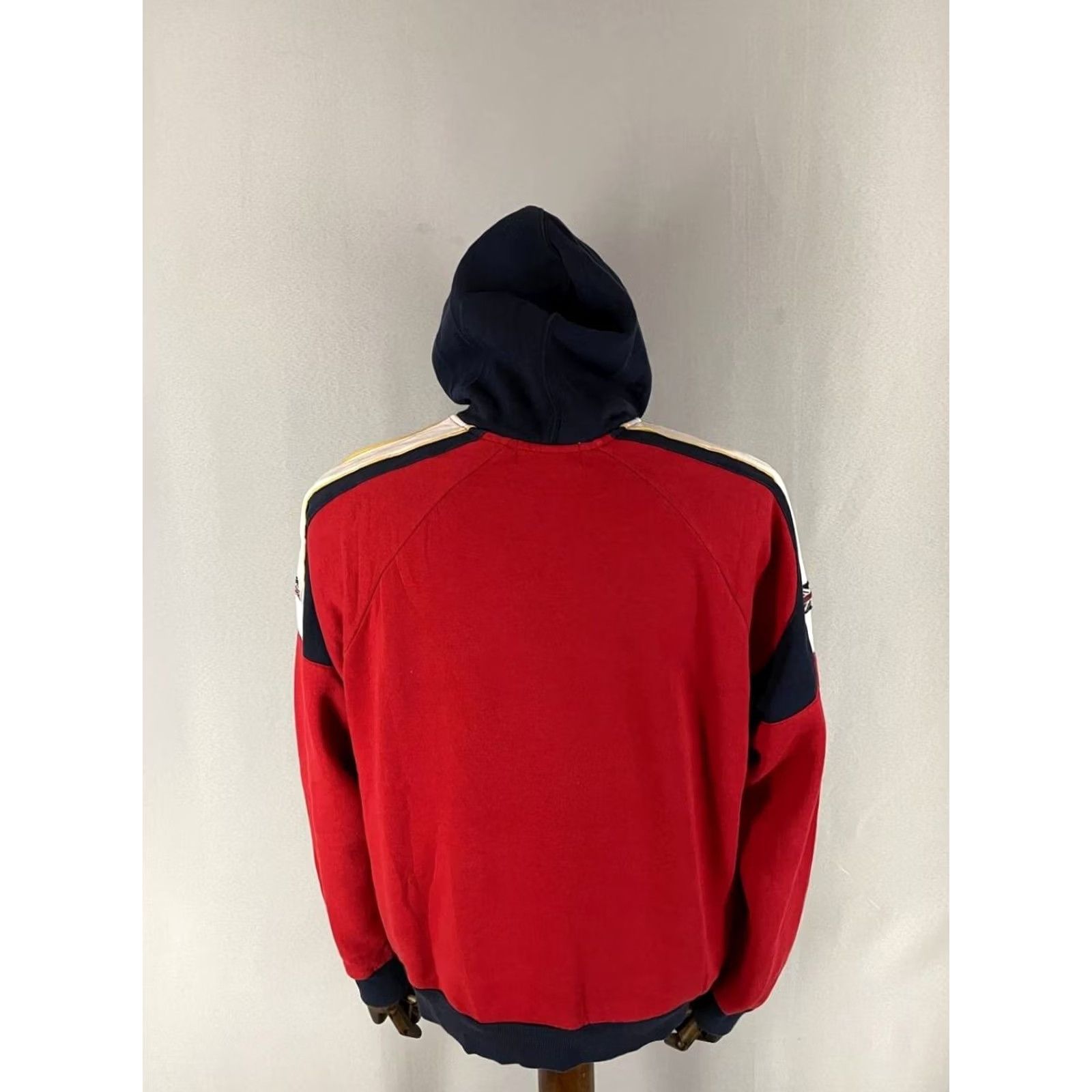 Lonsdale Lonsdale Hoodie Mens Size L Red Cotton Long Sleeve Drawstring Pocket Size US L / EU 52-54 / 3 - 2 Thumbnail