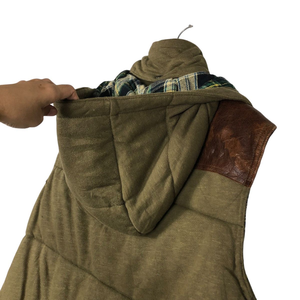 Polo Ralph Lauren 🔥VINTAGE BIKER TANKTOP JACKET POLO RALPH LAUREN BLANKET Size US L / EU 52-54 / 3 - 13 Thumbnail
