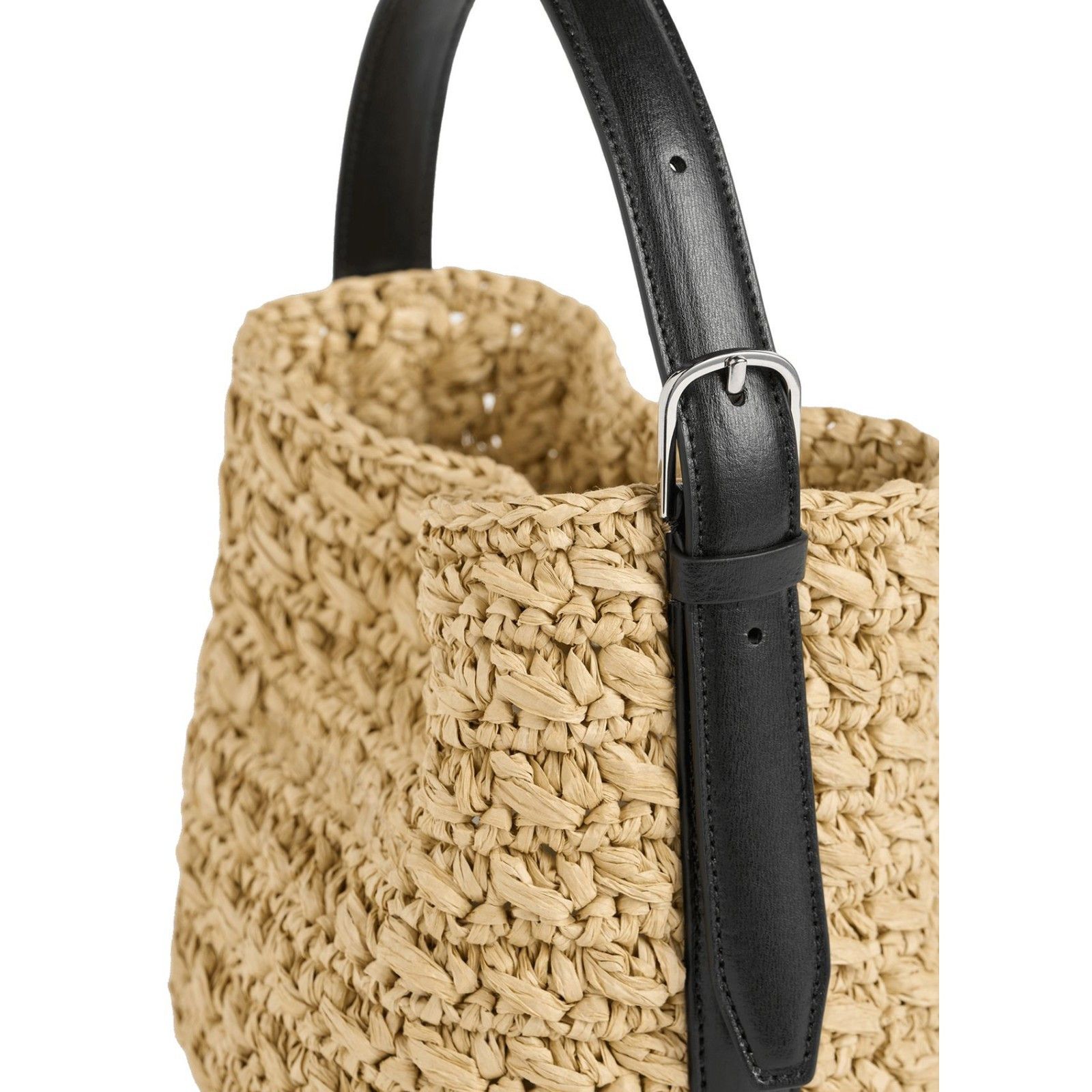 Toteme TOTEME Beige Small Paper Tote Bag New Size ONE SIZE - 4 Thumbnail