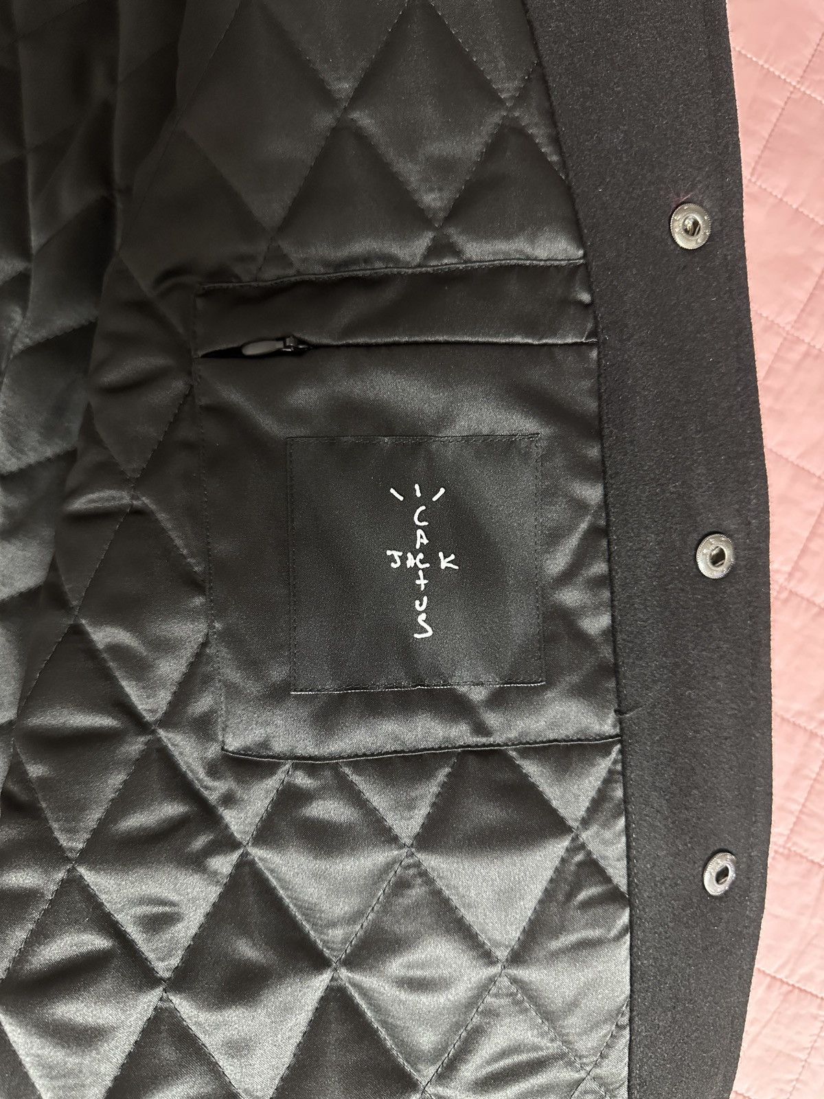 Fragment Design Travis Scott Cactus Jack Fragment Letterman Varsity Jacket Size US XXL / EU 58 / 5 - 9 Thumbnail
