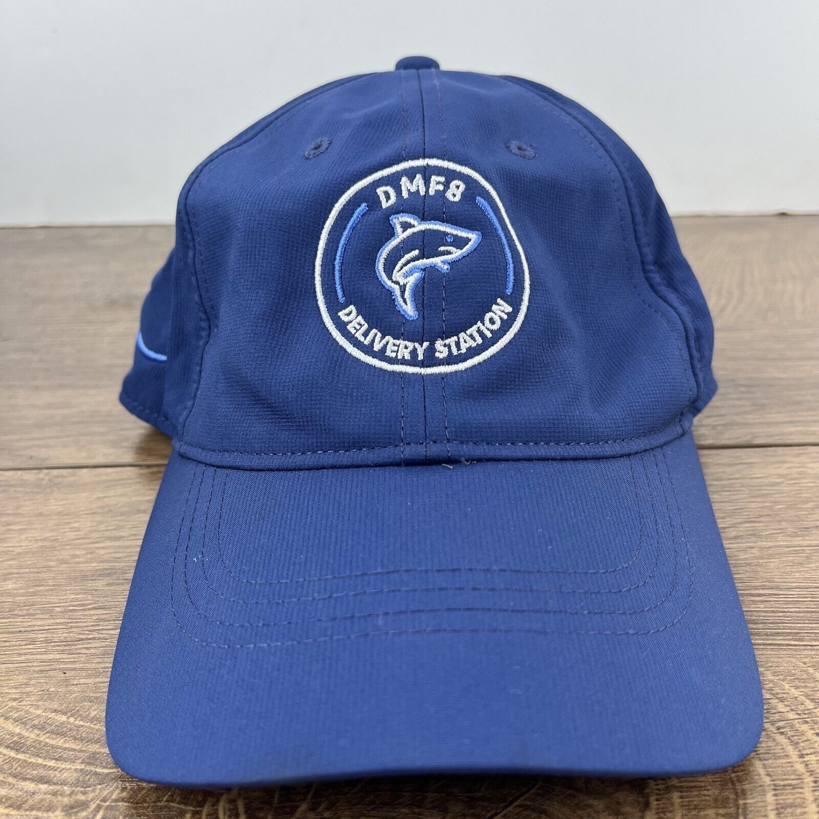 Nike DMF8 Delivery Station Hat Nike Shark Blue Adjustable Hat Blu Size ONE SIZE - 3 Thumbnail