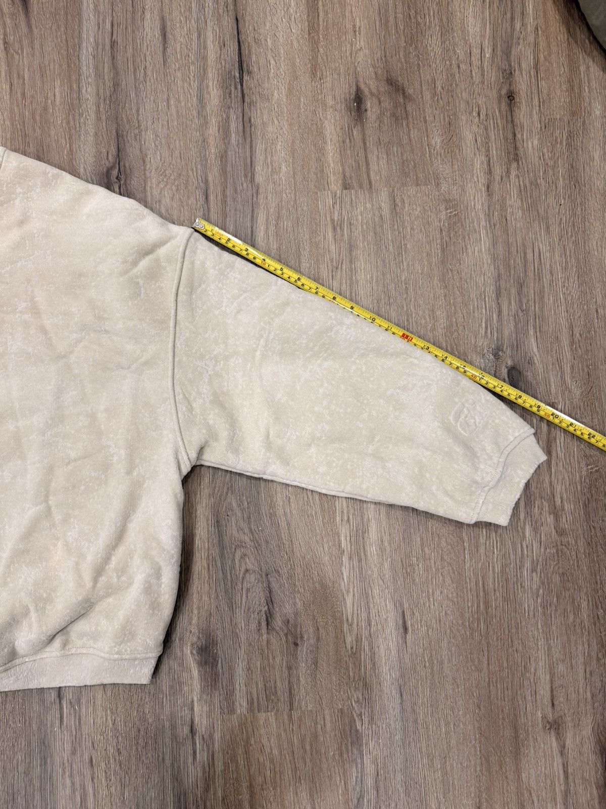 Alexander Wang oversized sweatshirt in flocked terry Size US XS / EU 42 / 0 - 2 Thumbnail