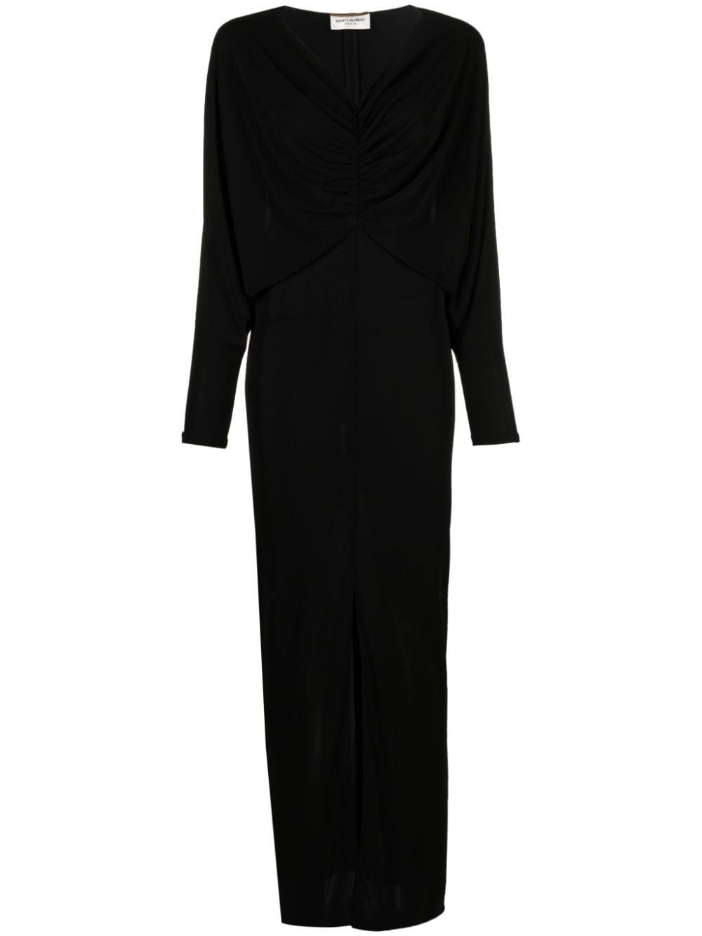 Saint Laurent Paris Draped Maxi Dress in jersey Size M / US 6-8 / IT 42-44 - 1 Thumbnail